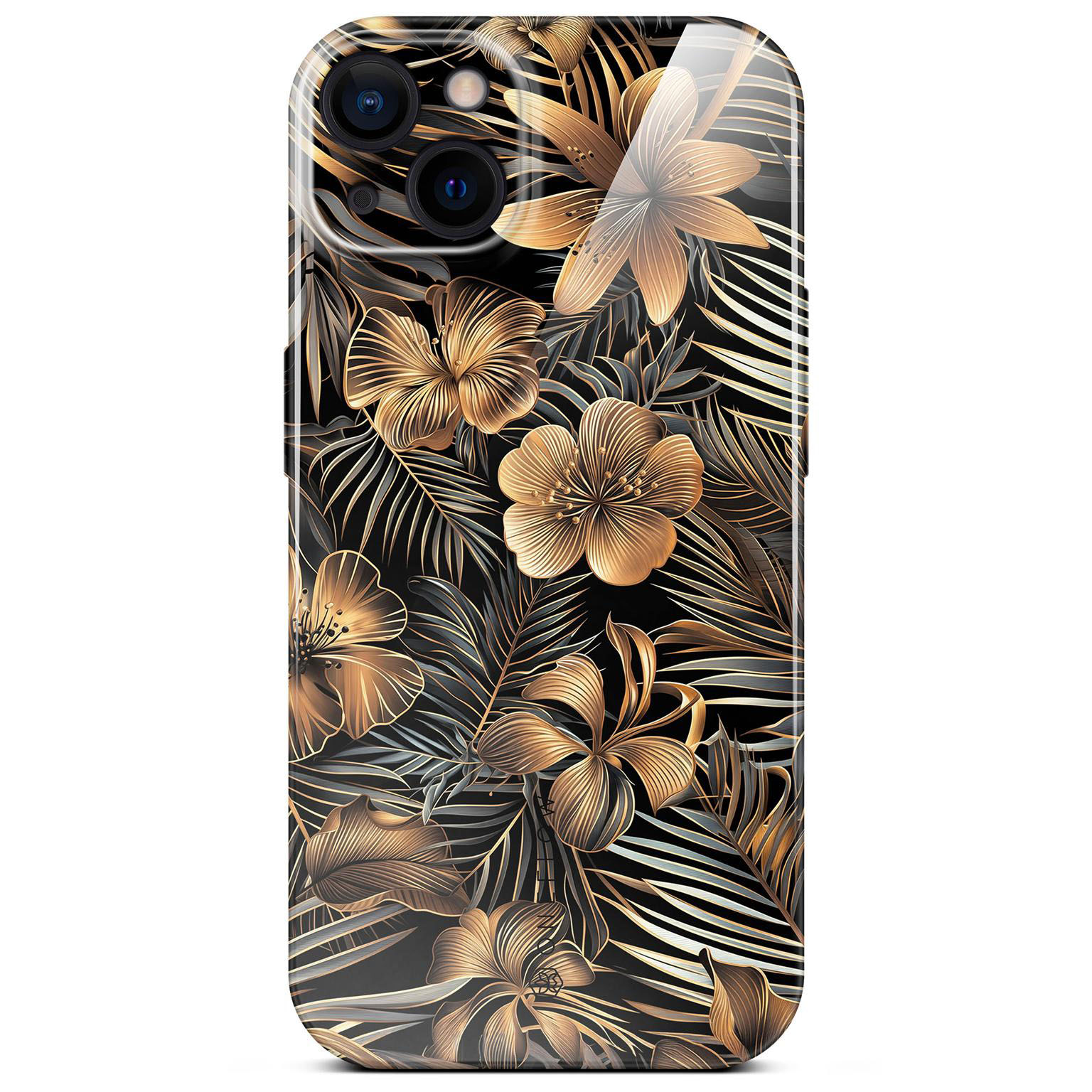ONEFLOW Flower Cover iPhone 15 Hülle mit Blumen Design – Produktbild 1