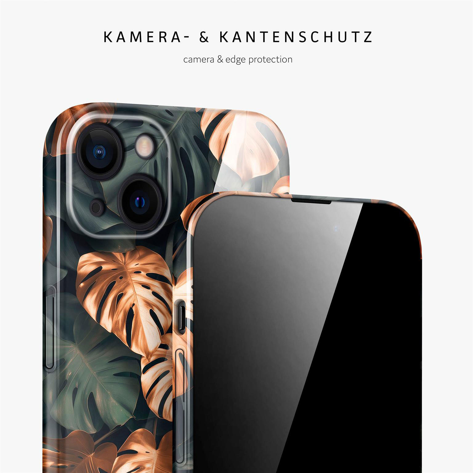 ONEFLOW Flower Cover iPhone 15 Hülle mit Blumen Design – Produktbild 2