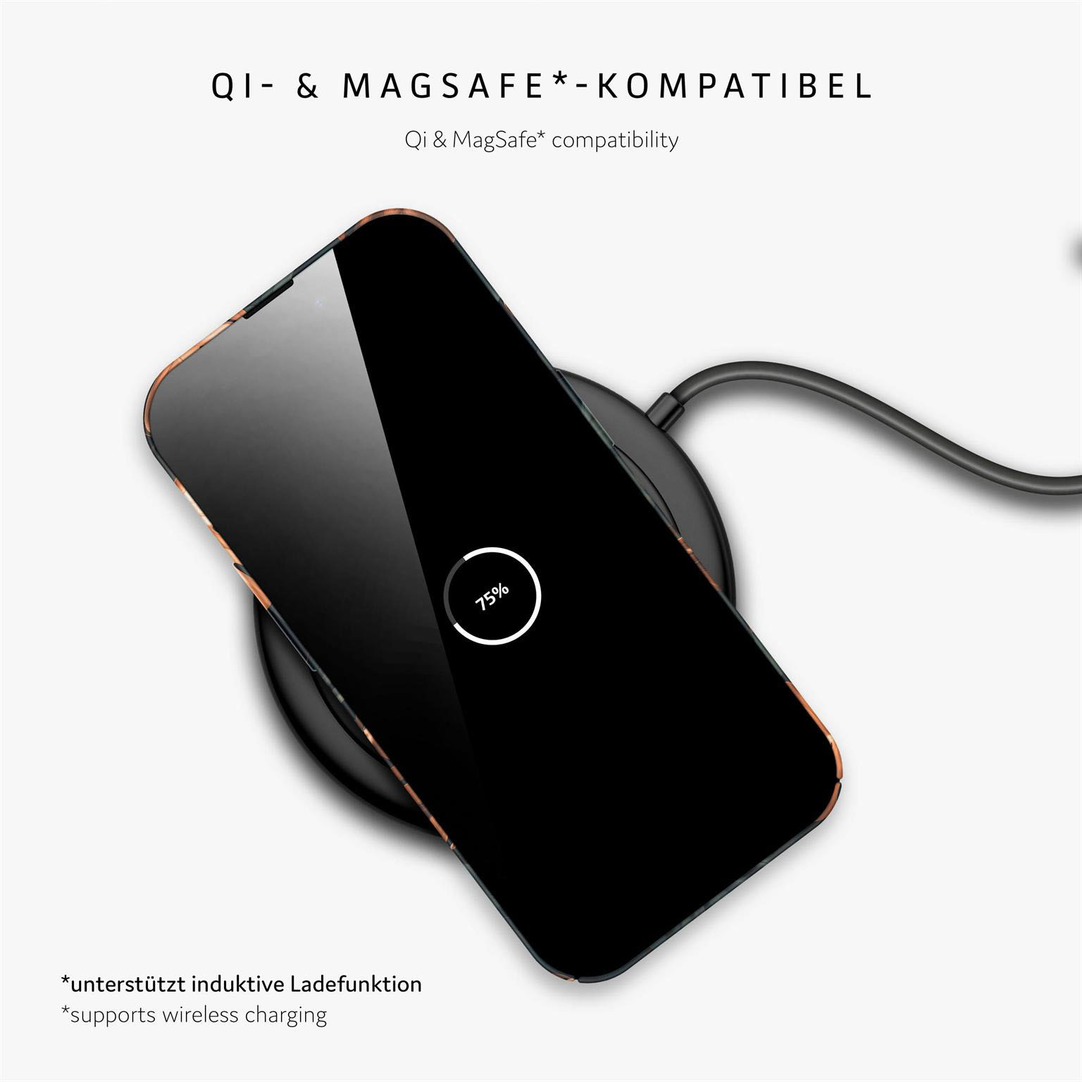 ONEFLOW Flower Cover iPhone 15 Hülle mit Blumen Design – Produktbild 6