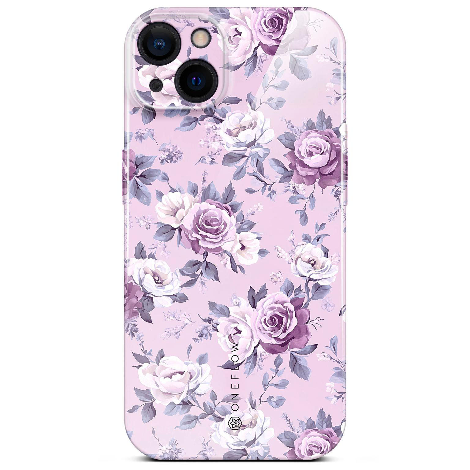 ONEFLOW Flower Cover iPhone 15 Hülle mit Blumen Design – Produktbild 1