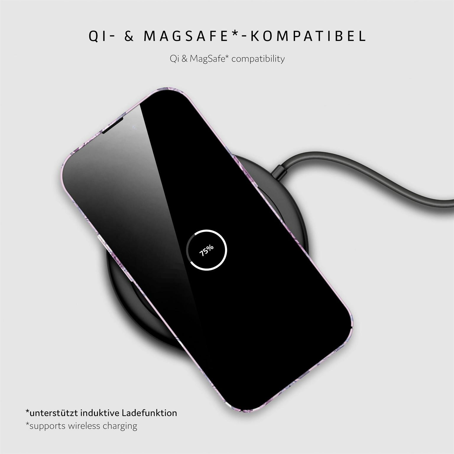 ONEFLOW Flower Cover iPhone 15 Hülle mit Blumen Design – Produktbild 6