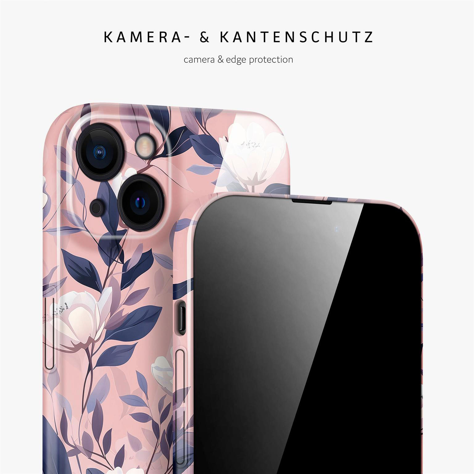 ONEFLOW Flower Cover iPhone 15 Hülle mit Blumen Design – Produktbild 2