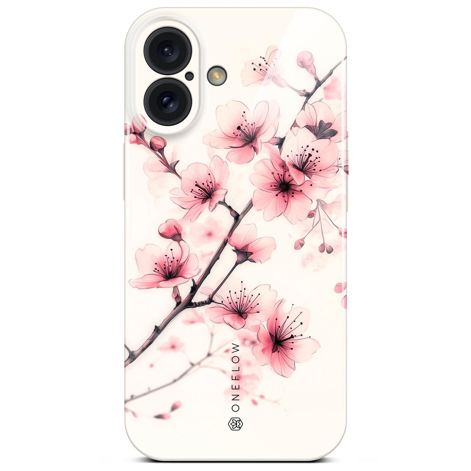 ONEFLOW Flower Cover iPhone 16 Hülle mit Blumen Design – Produktbild 1