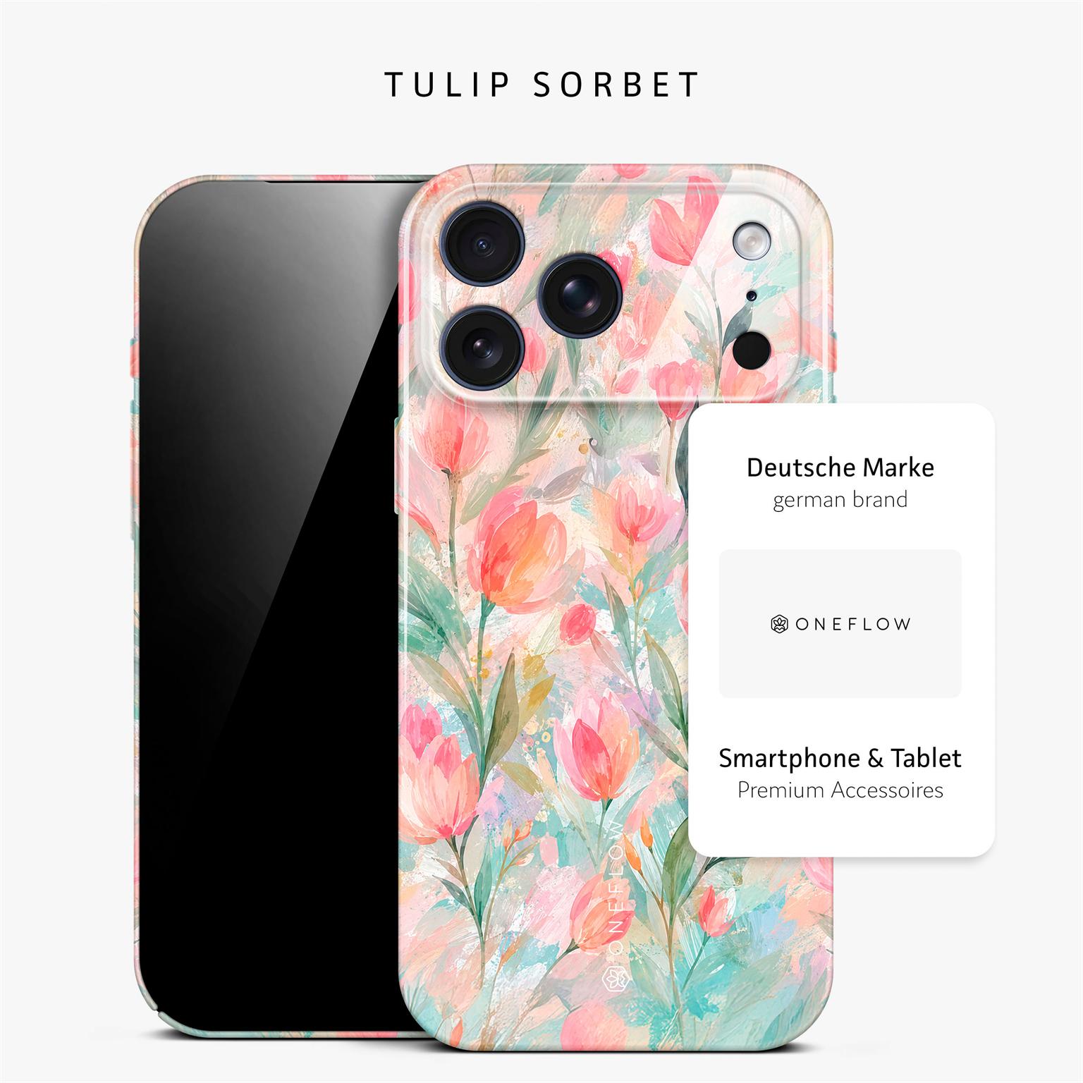 ONEFLOW Flower Cover iPhone 17 Pro Max Blumen Muster Hülle mit Blumen Design – Produktbild 4