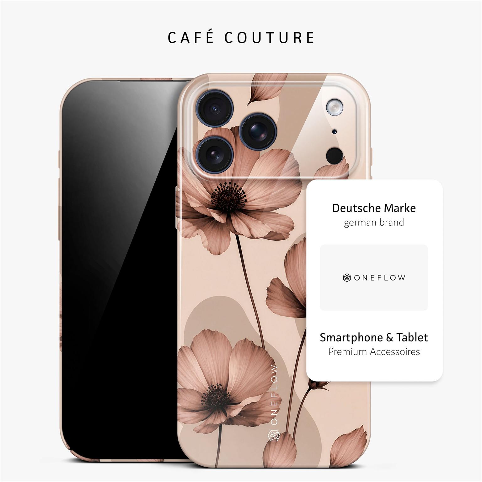 ONEFLOW Flower Cover iPhone 17 Pro Max Blumen Muster Hülle mit Blumen Design – Produktbild 4
