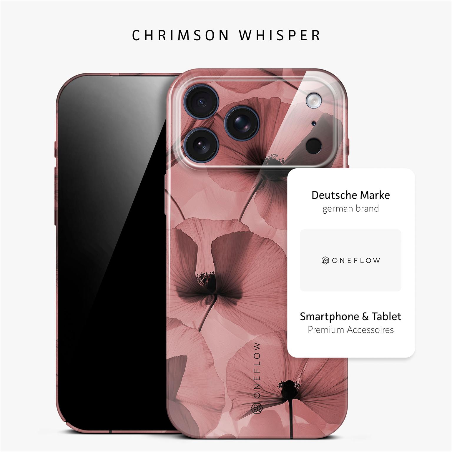 ONEFLOW Flower Cover iPhone 17 Pro Max Blumen Muster Hülle mit Blumen Design – Produktbild 4