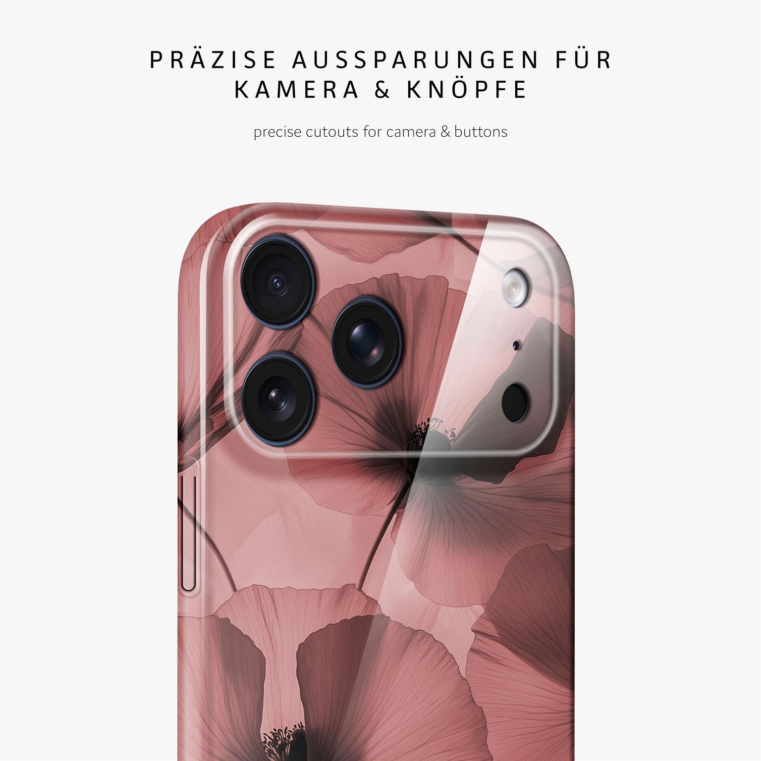 ONEFLOW Flower Cover iPhone 17 Pro Max Blumen Muster Hülle mit Blumen Design – Produktbild 7