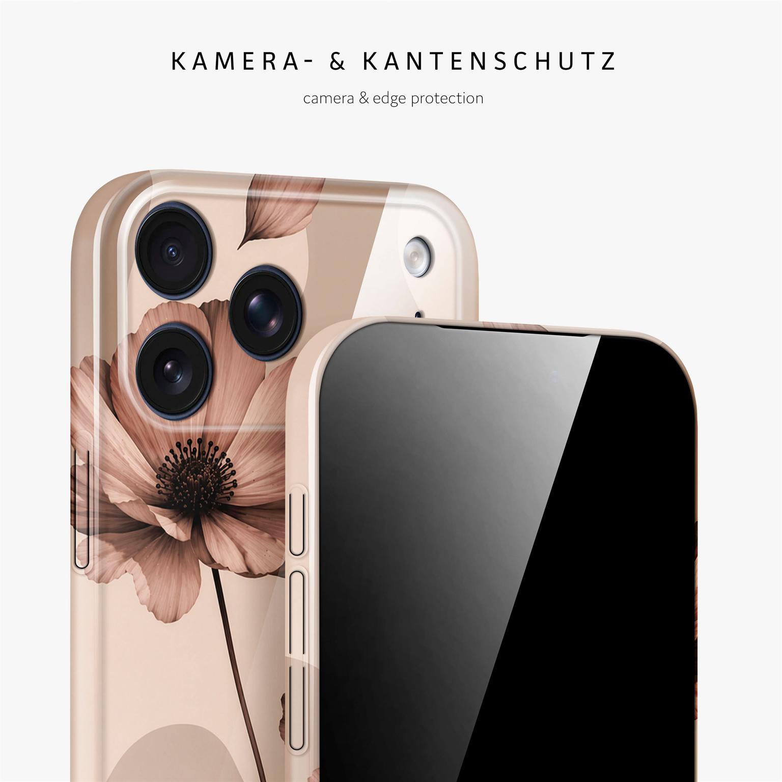 ONEFLOW Flower Cover iPhone 17 Pro Blumen Muster Hülle mit Blumen Design – Produktbild 2