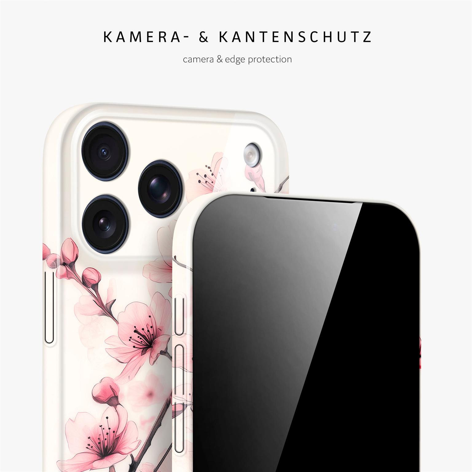 ONEFLOW Flower Cover iPhone 17 Pro Hülle mit Blumen Design – Produktbild 2