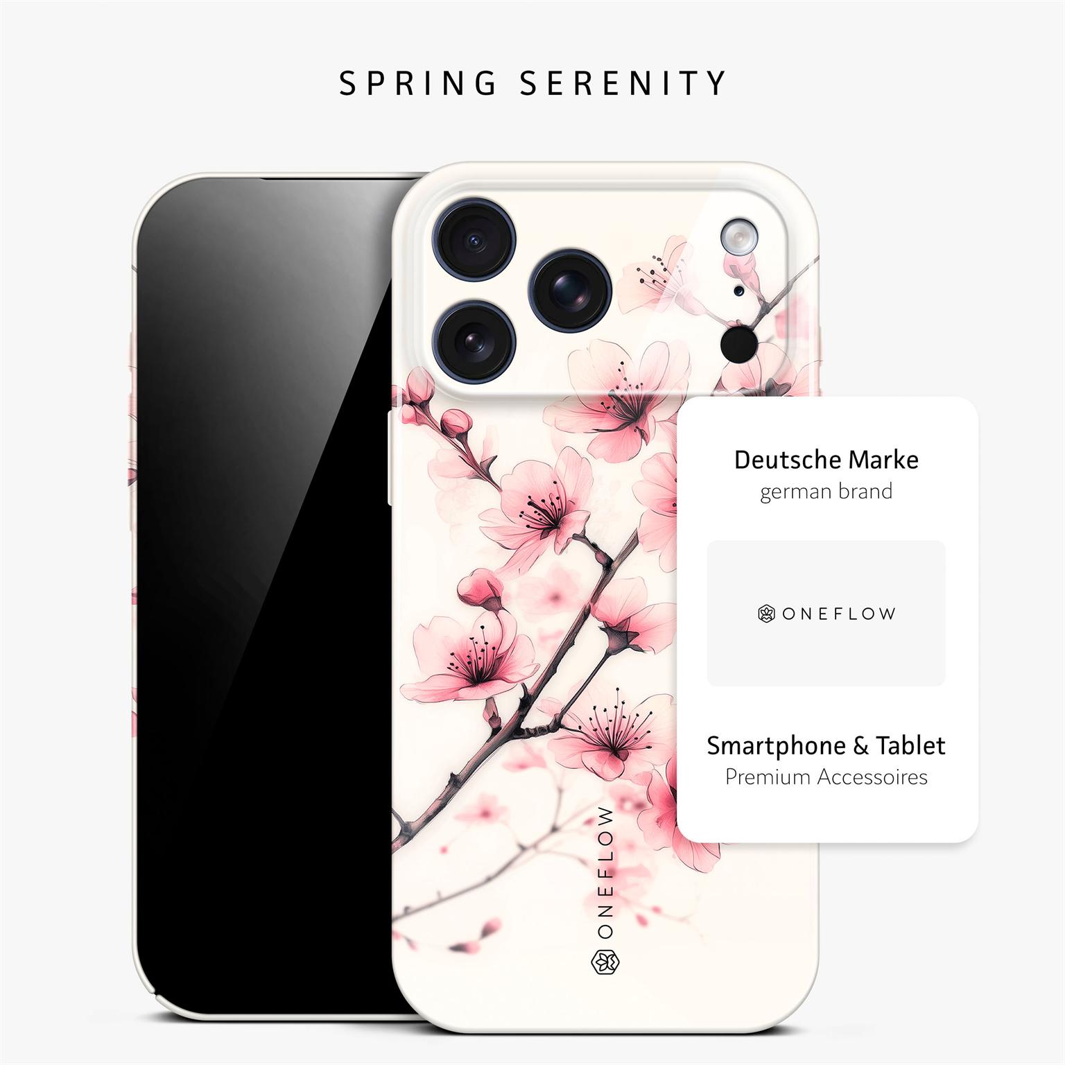 ONEFLOW Flower Cover iPhone 17 Pro Hülle mit Blumen Design – Produktbild 4