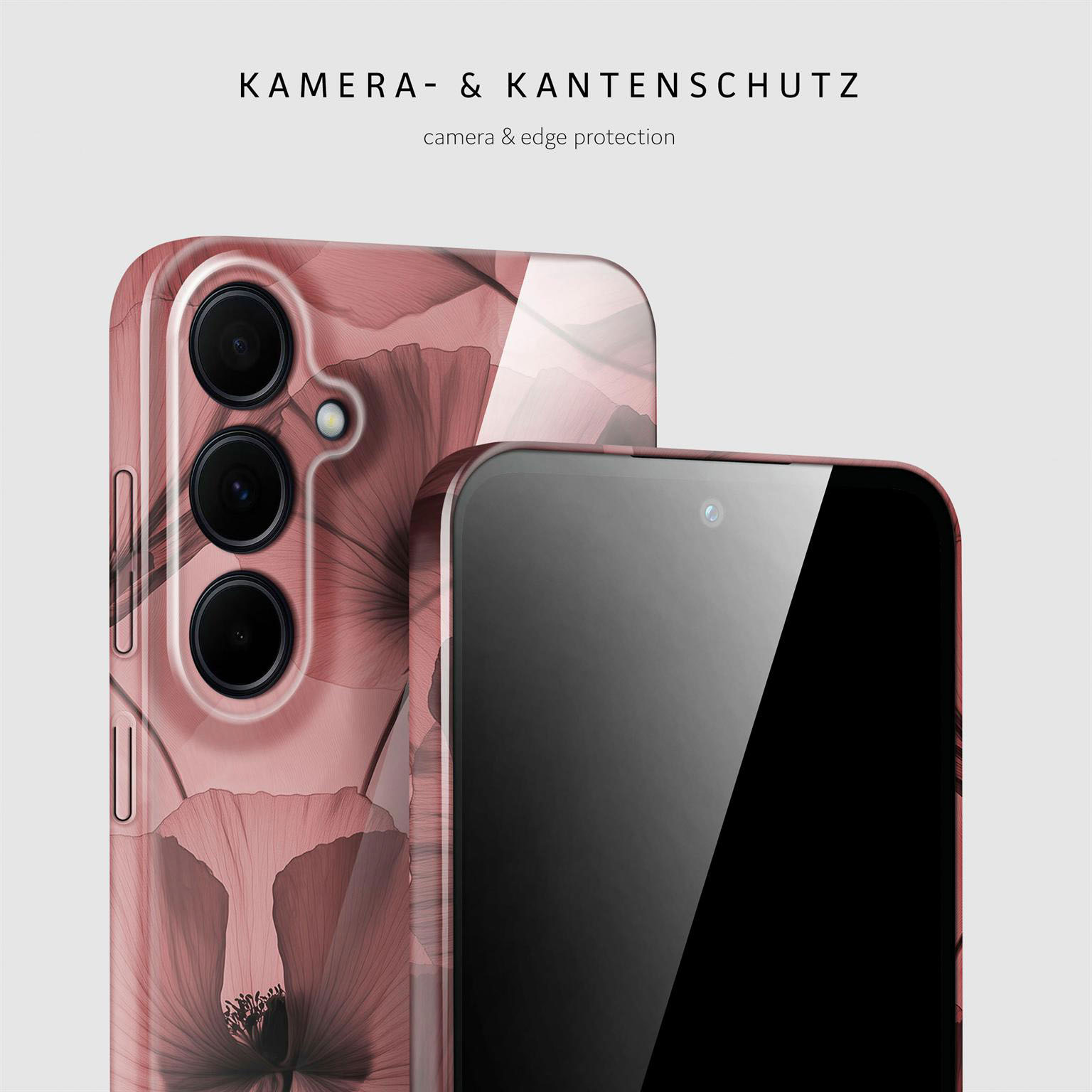ONEFLOW Flower Cover Samsung Galaxy A35 5G Hülle mit Blumen Design – Produktbild 2