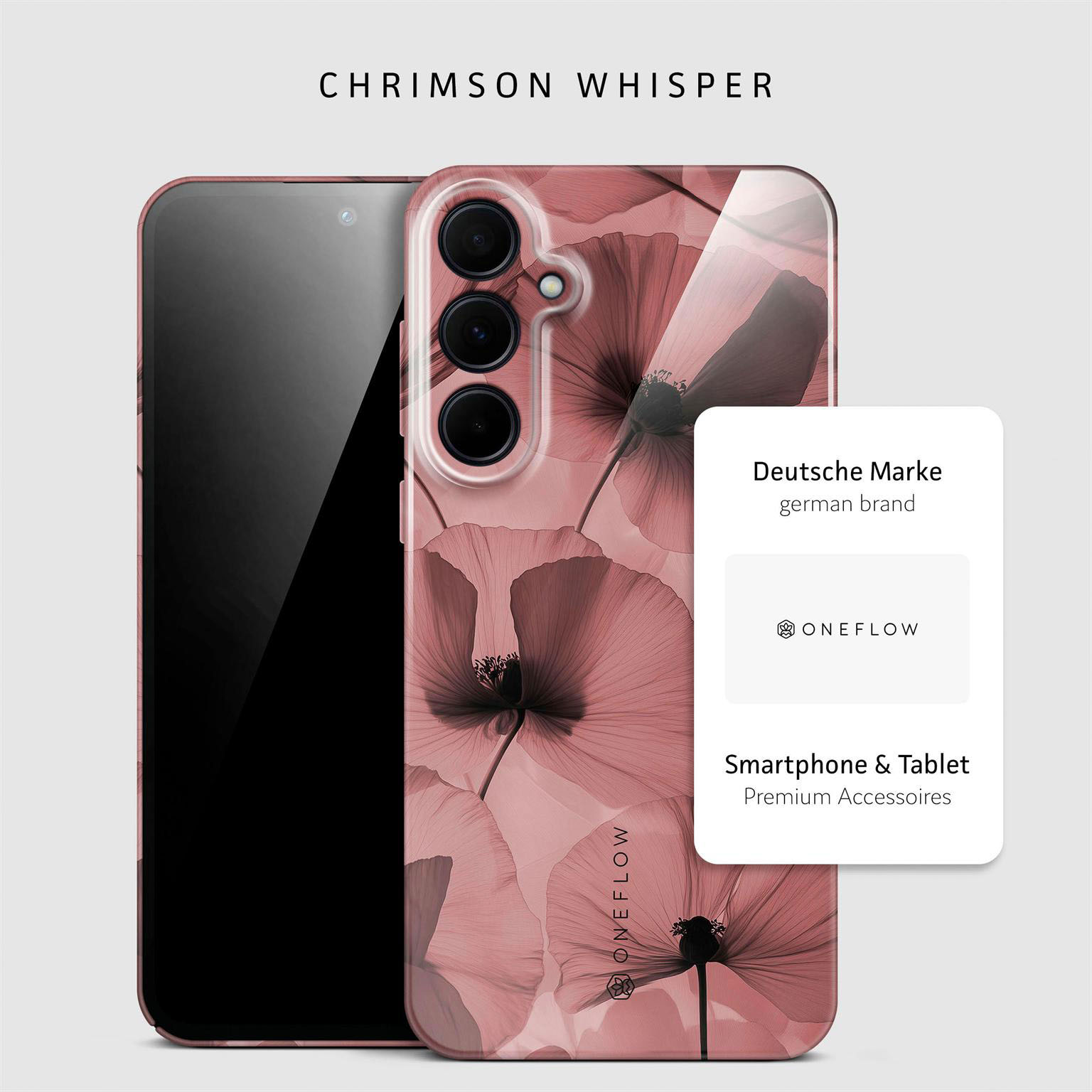 ONEFLOW Flower Cover Samsung Galaxy A35 5G Hülle mit Blumen Design – Produktbild 4