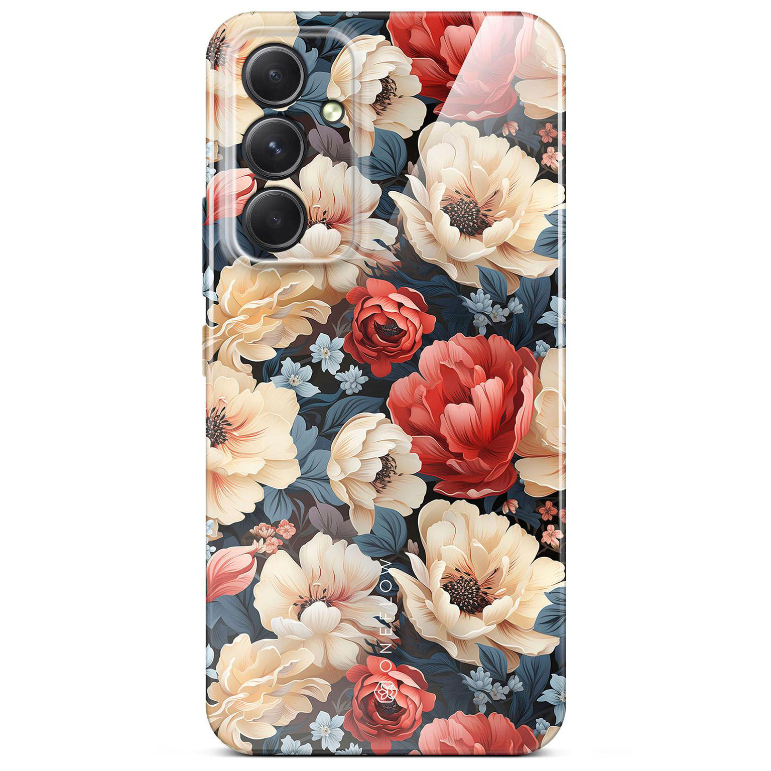 ONEFLOW Flower Cover Samsung Galaxy A54 5G Hülle mit Blumen Design – Produktbild 1