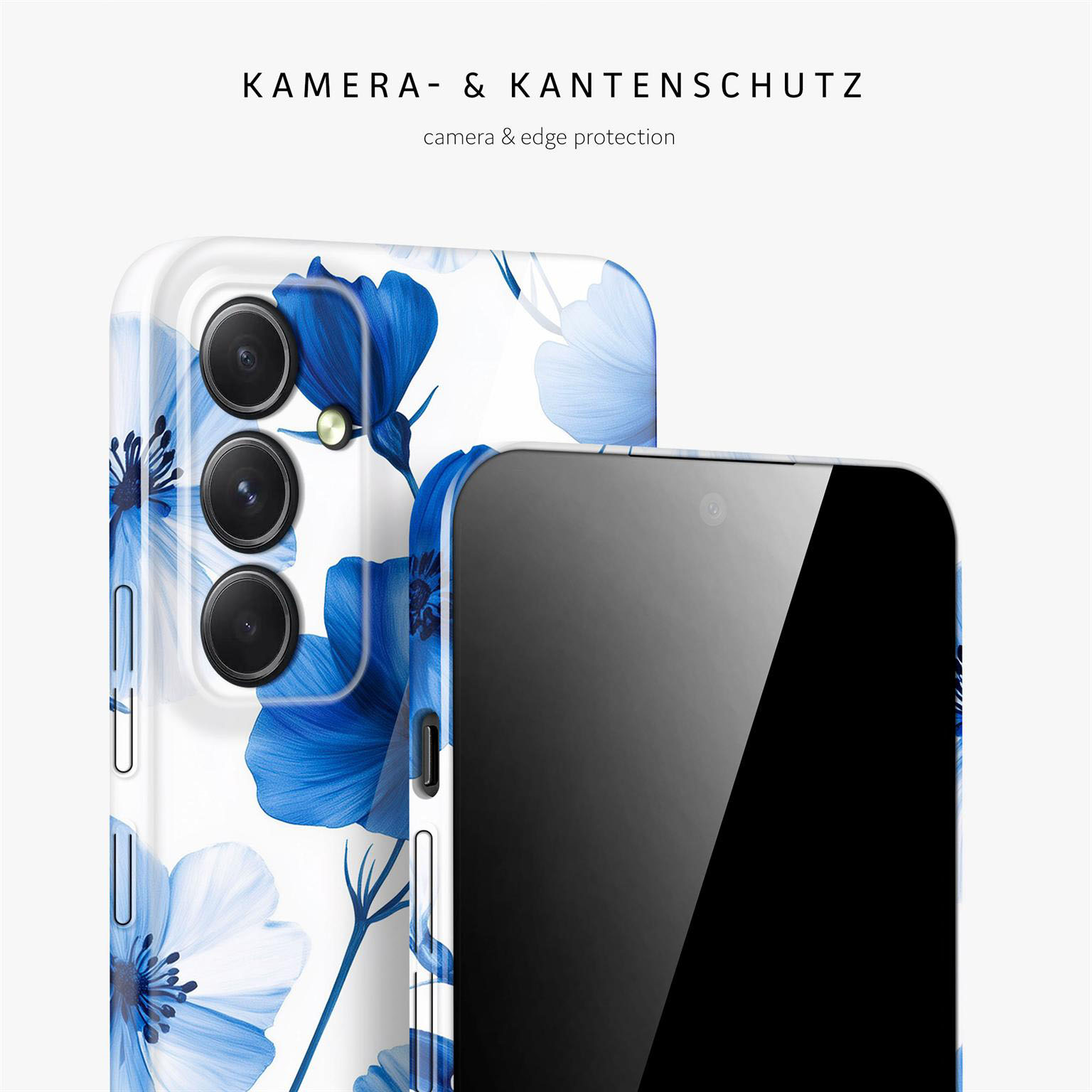 ONEFLOW Flower Cover Samsung Galaxy A54 5G Hülle mit Blumen Design – Produktbild 2