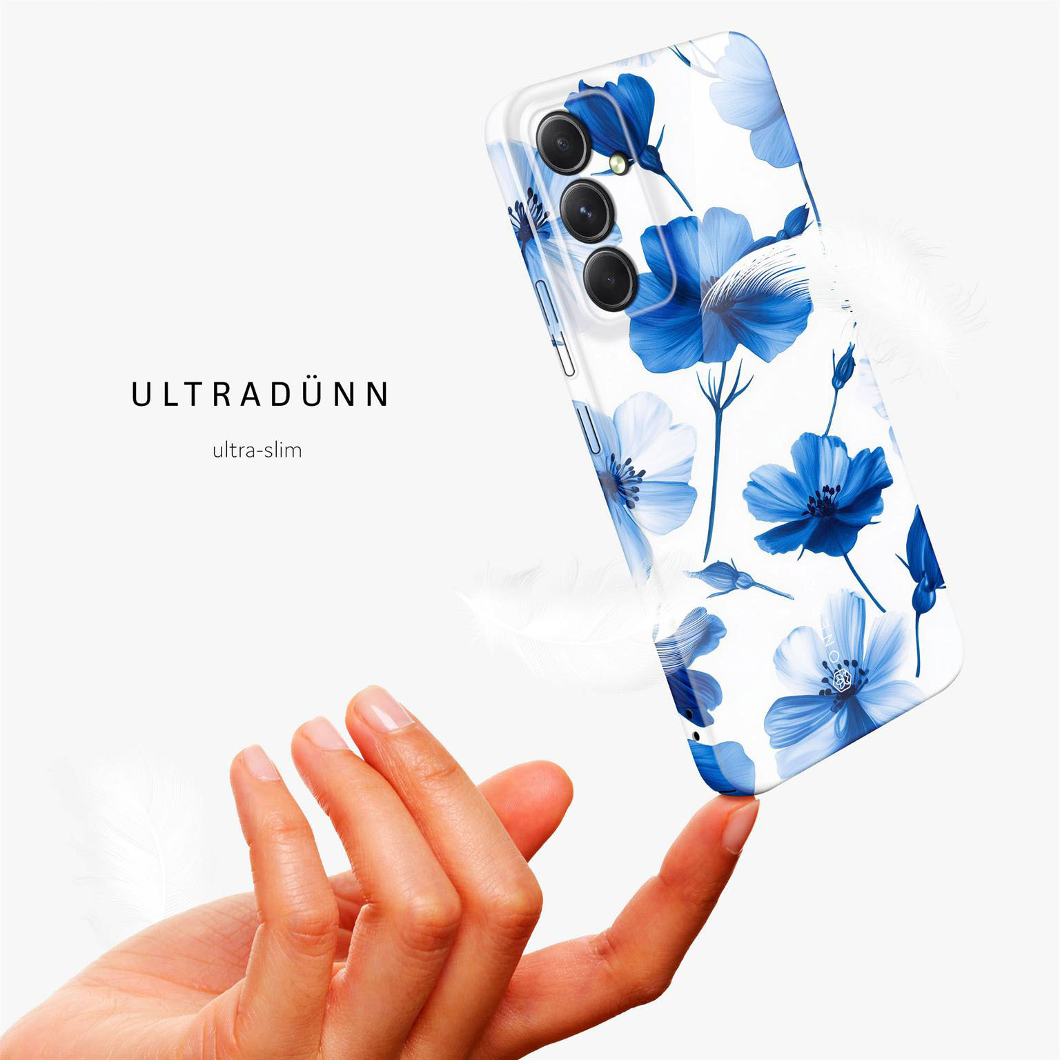 ONEFLOW Flower Cover Samsung Galaxy A54 5G Hülle mit Blumen Design – Produktbild 5