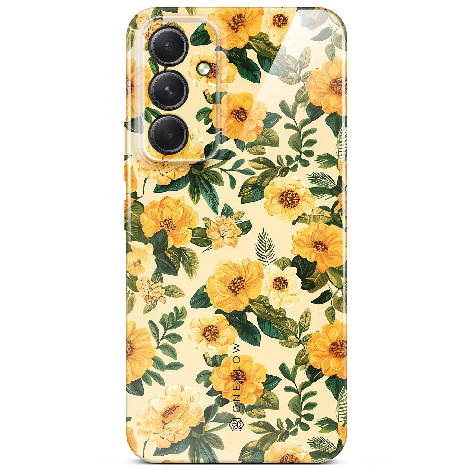 ONEFLOW Flower Cover Samsung Galaxy A54 5G Hülle mit Blumen Design – Produktbild 1