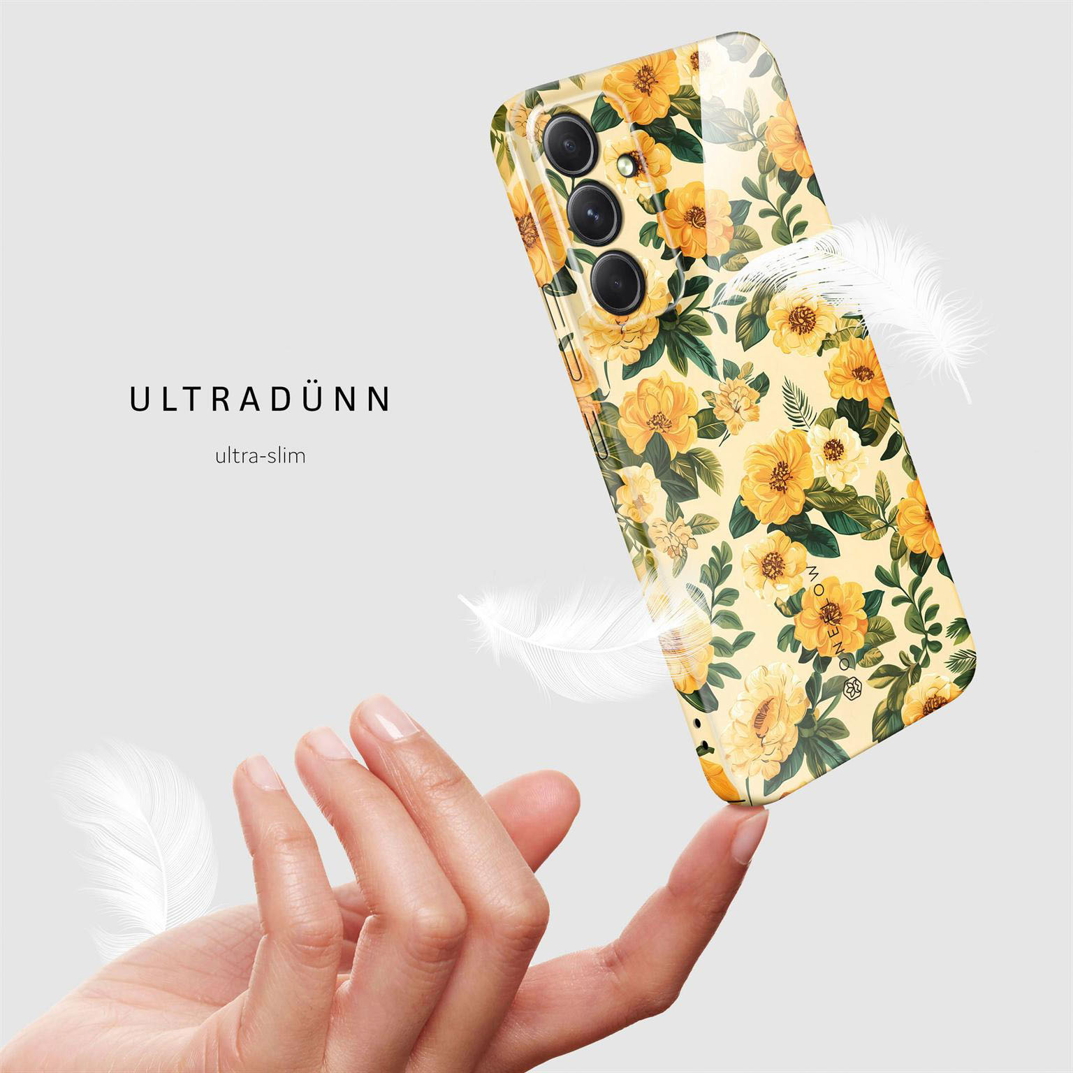 ONEFLOW Flower Cover Samsung Galaxy A54 5G Hülle mit Blumen Design – Produktbild 5