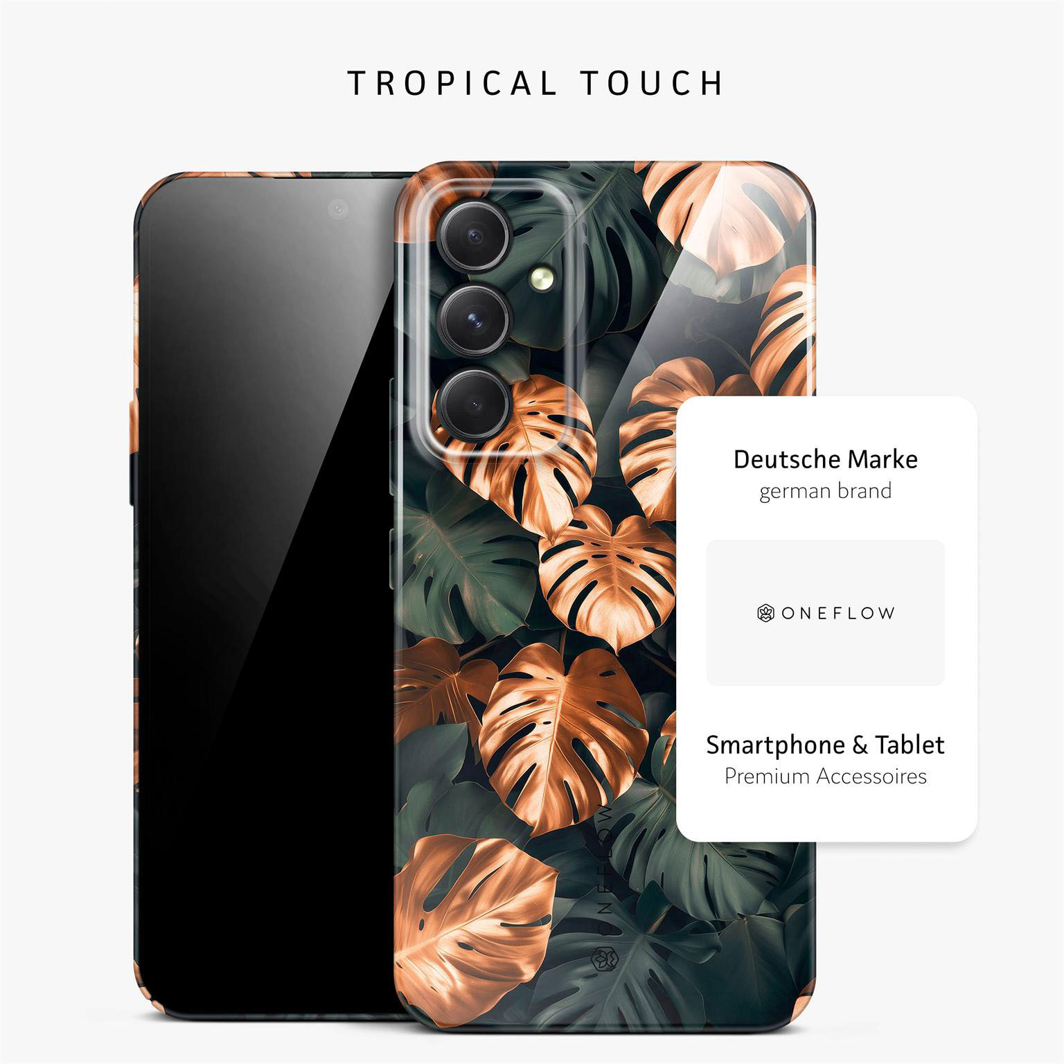 ONEFLOW Flower Cover Samsung Galaxy A54 5G Hülle mit Blumen Design – Produktbild 4