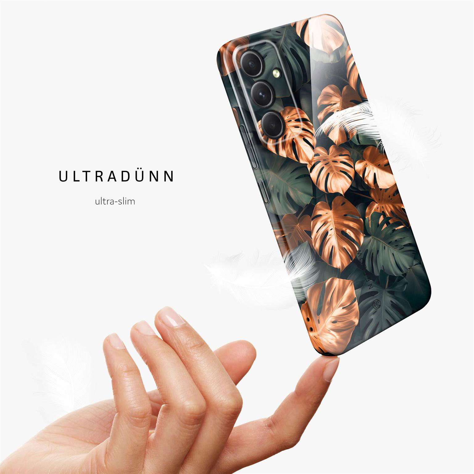 ONEFLOW Flower Cover Samsung Galaxy A54 5G Hülle mit Blumen Design – Produktbild 5