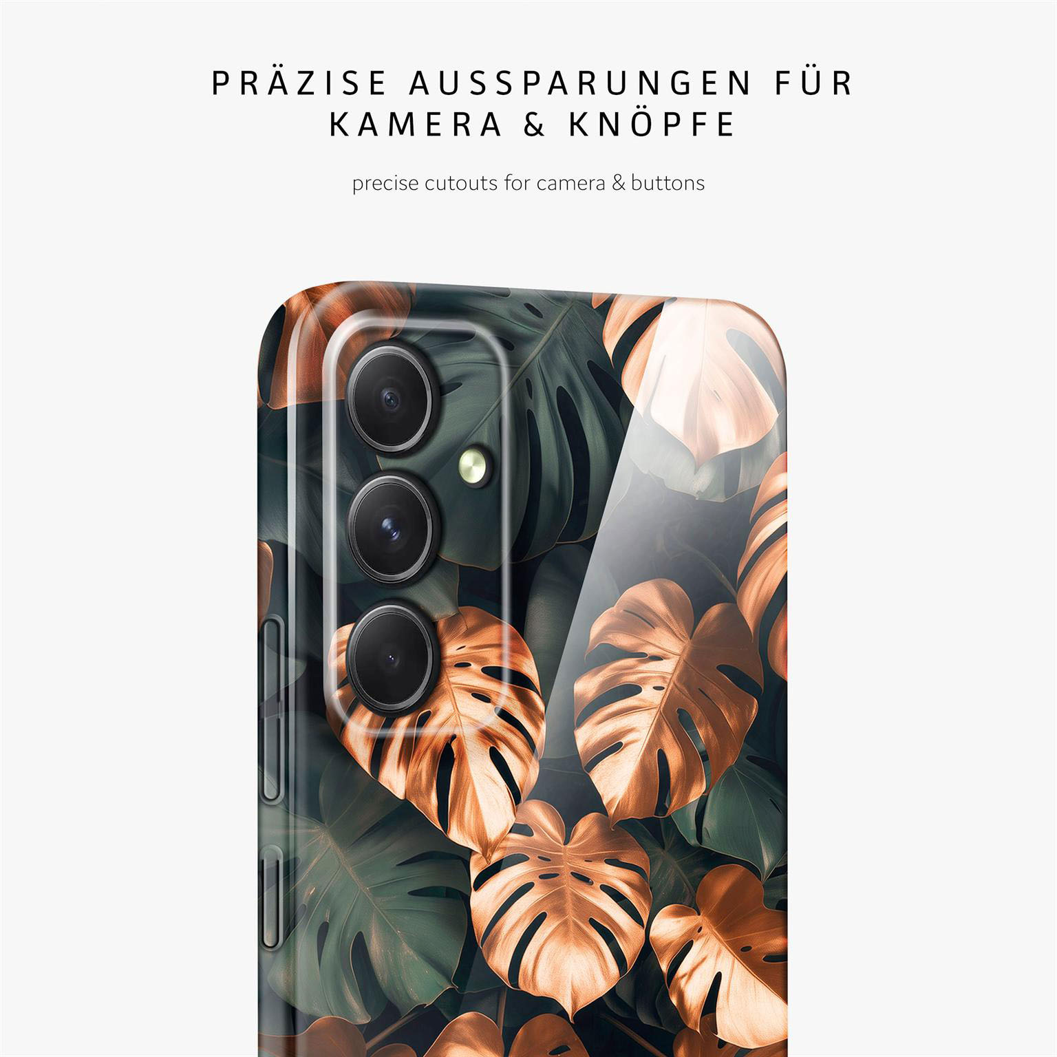 ONEFLOW Flower Cover Samsung Galaxy A54 5G Hülle mit Blumen Design – Produktbild 7