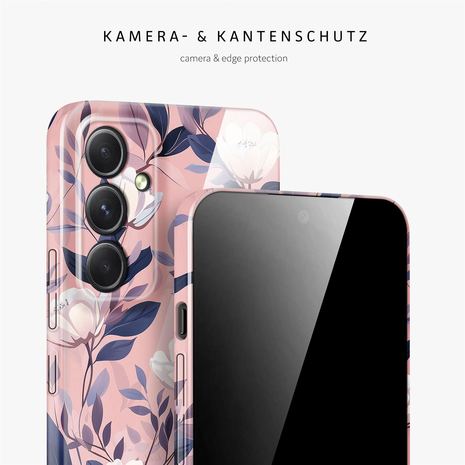 ONEFLOW Flower Cover Samsung Galaxy A54 5G Hülle mit Blumen Design – Produktbild 2