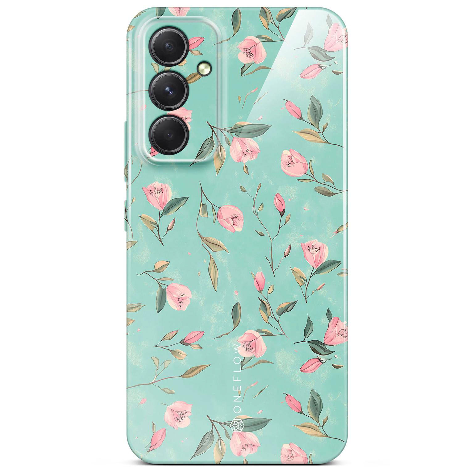 ONEFLOW Flower Cover Samsung Galaxy A54 5G Hülle mit Blumen Design – Produktbild 1