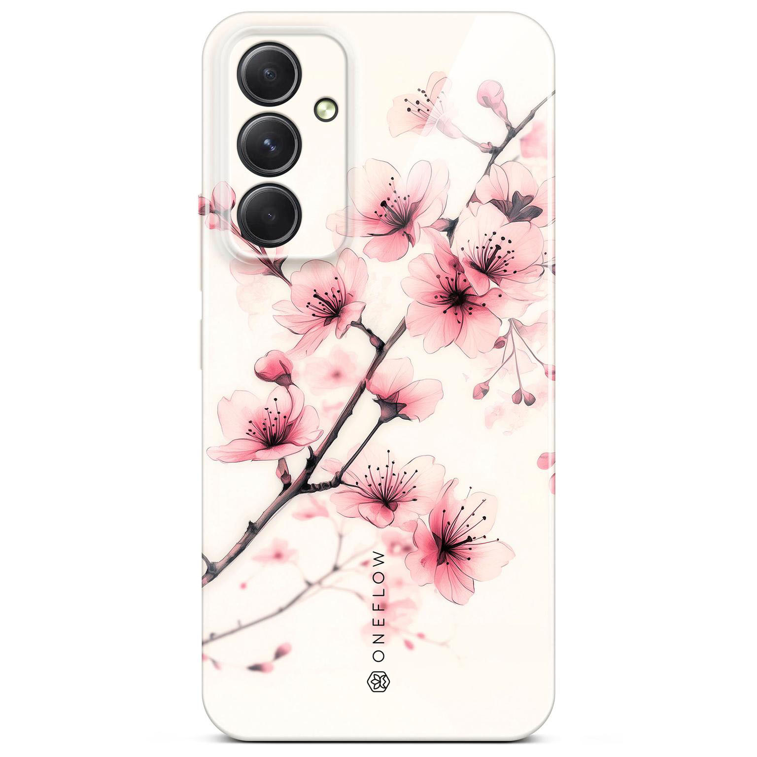 ONEFLOW Flower Cover Samsung Galaxy A54 5G Hülle mit Blumen Design – Produktbild 1