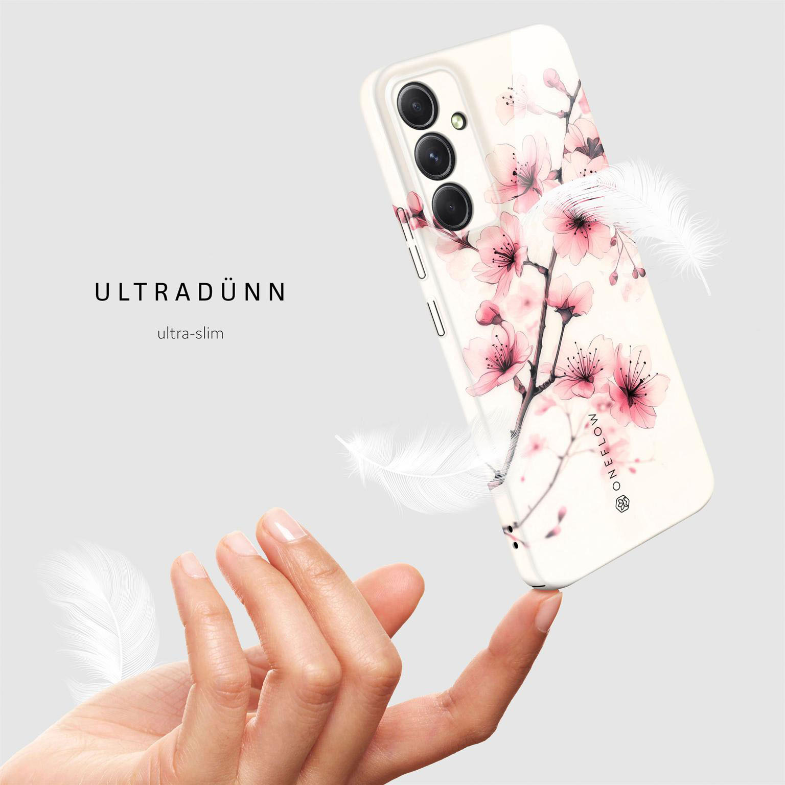 ONEFLOW Flower Cover Samsung Galaxy A54 5G Hülle mit Blumen Design – Produktbild 5