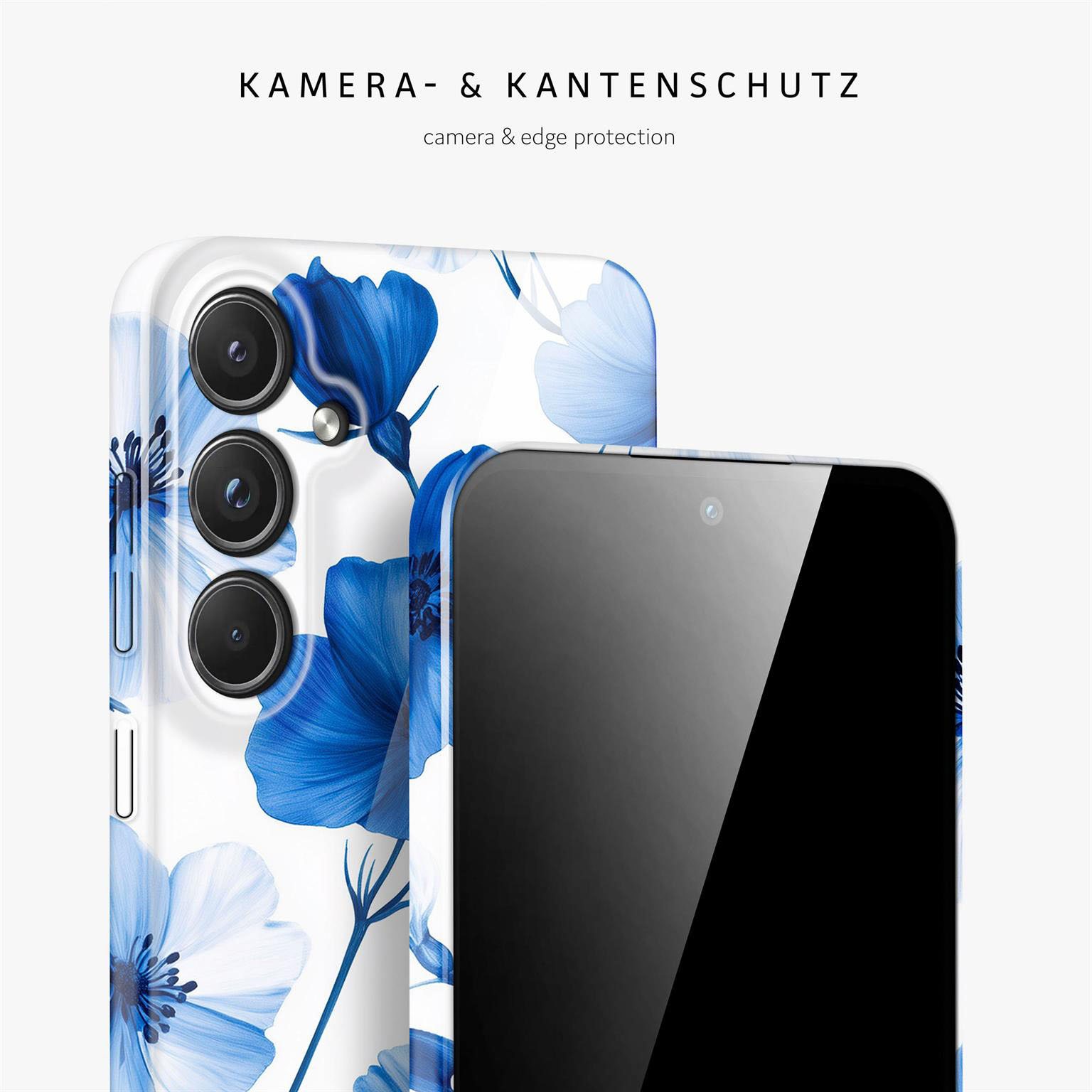 ONEFLOW Flower Cover Samsung Galaxy A55 5G Hülle mit Blumen Design – Produktbild 2