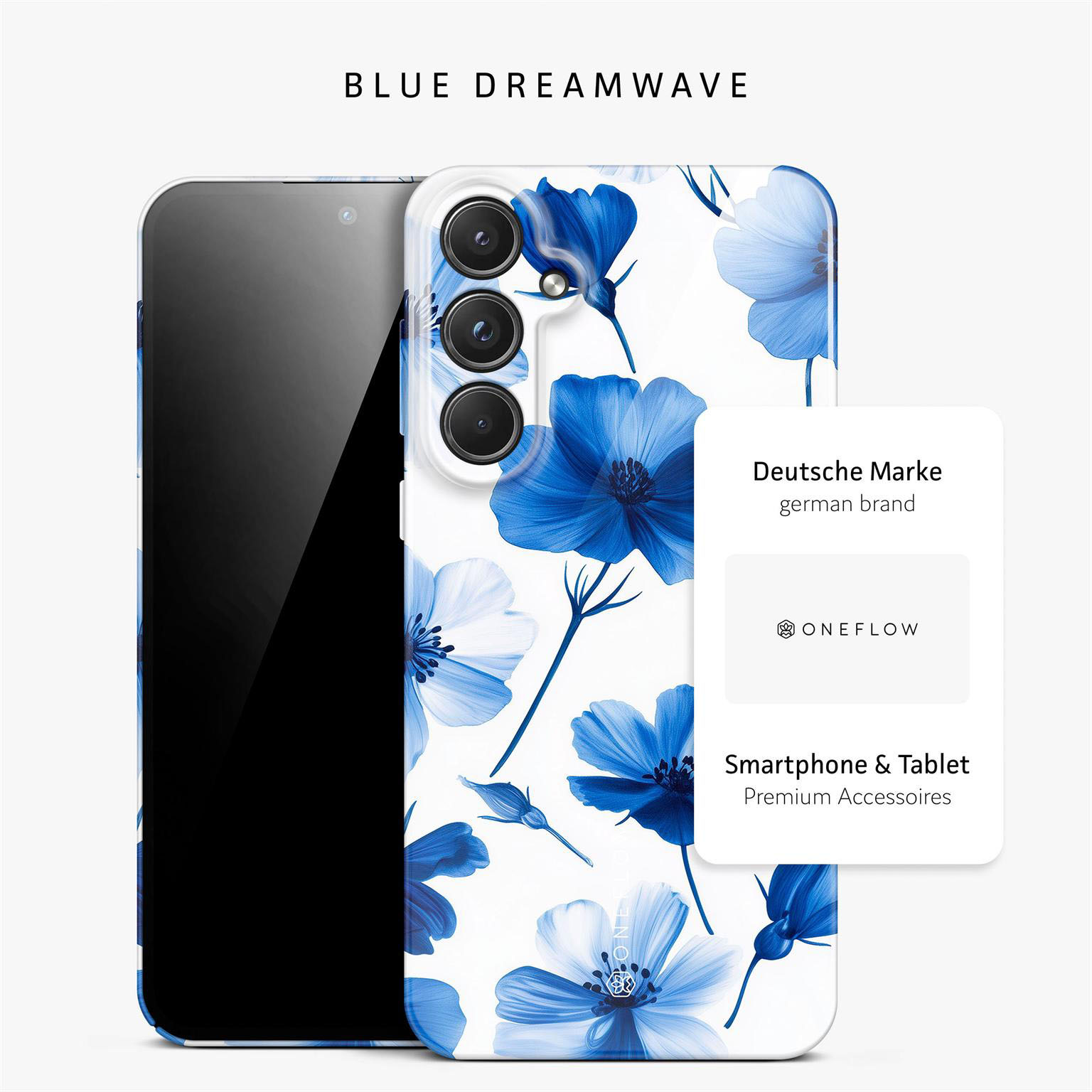 ONEFLOW Flower Cover Samsung Galaxy A55 5G Hülle mit Blumen Design – Produktbild 4