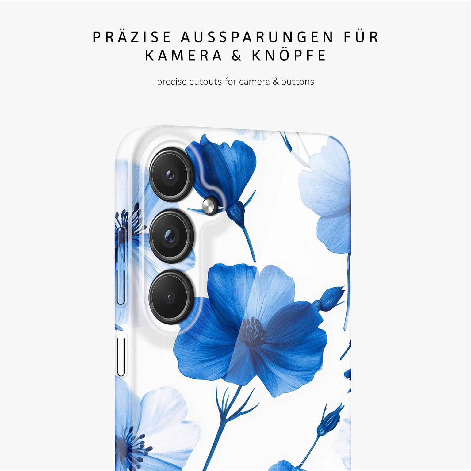 ONEFLOW Flower Cover Samsung Galaxy A55 5G Hülle mit Blumen Design – Produktbild 7