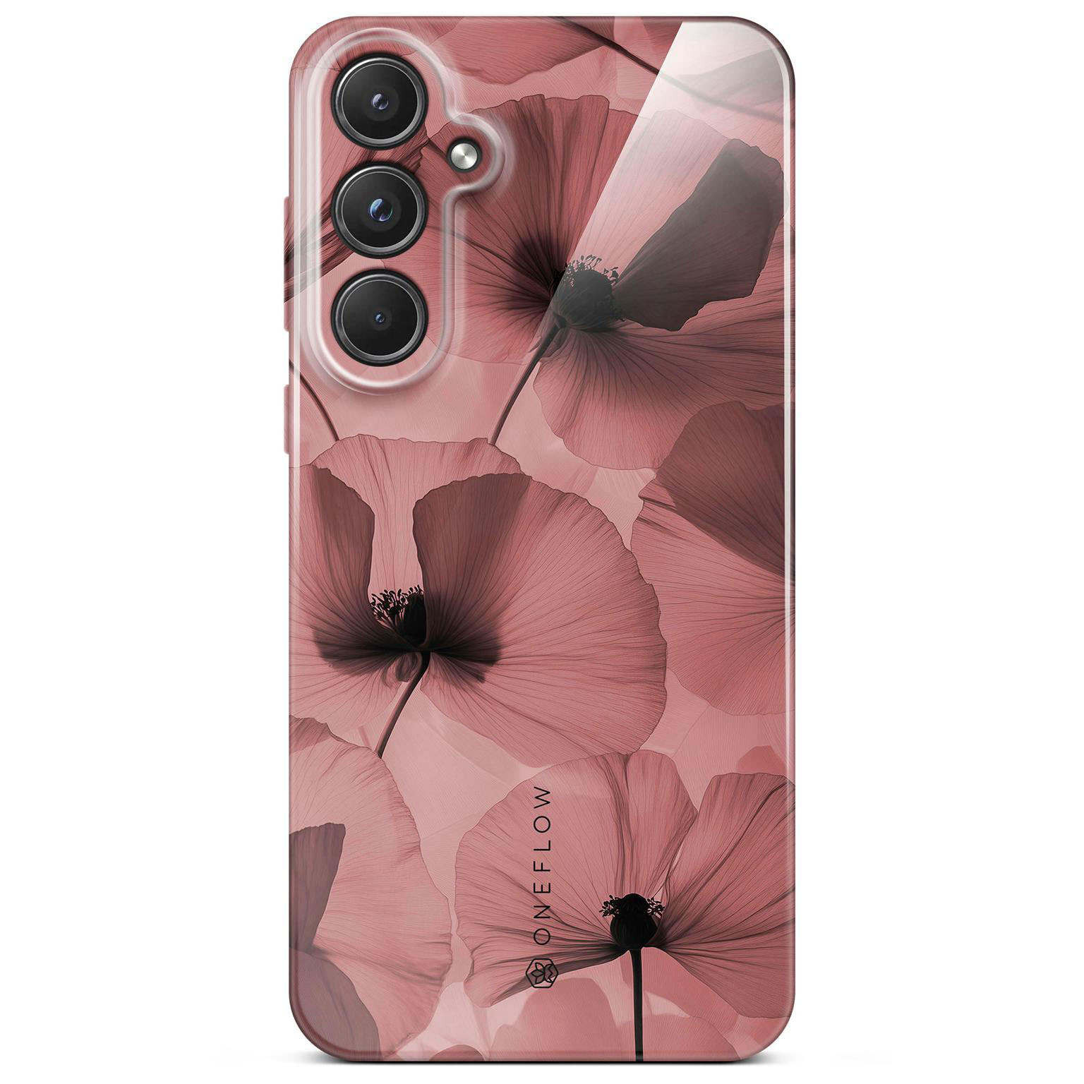 ONEFLOW Flower Cover Samsung Galaxy A55 5G Hülle mit Blumen Design – Produktbild 1