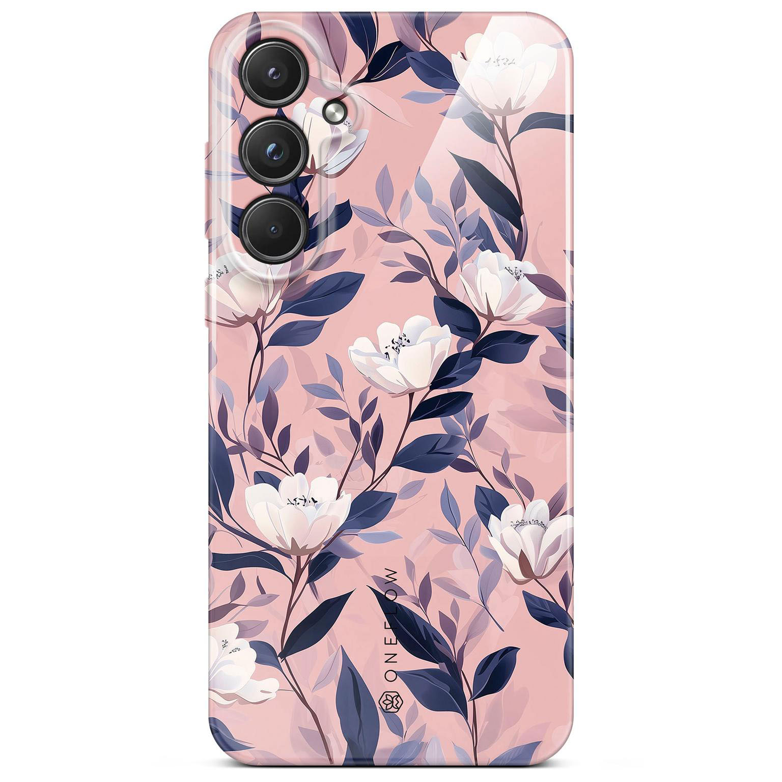 ONEFLOW Flower Cover Samsung Galaxy A55 5G Hülle mit Blumen Design – Produktbild 1