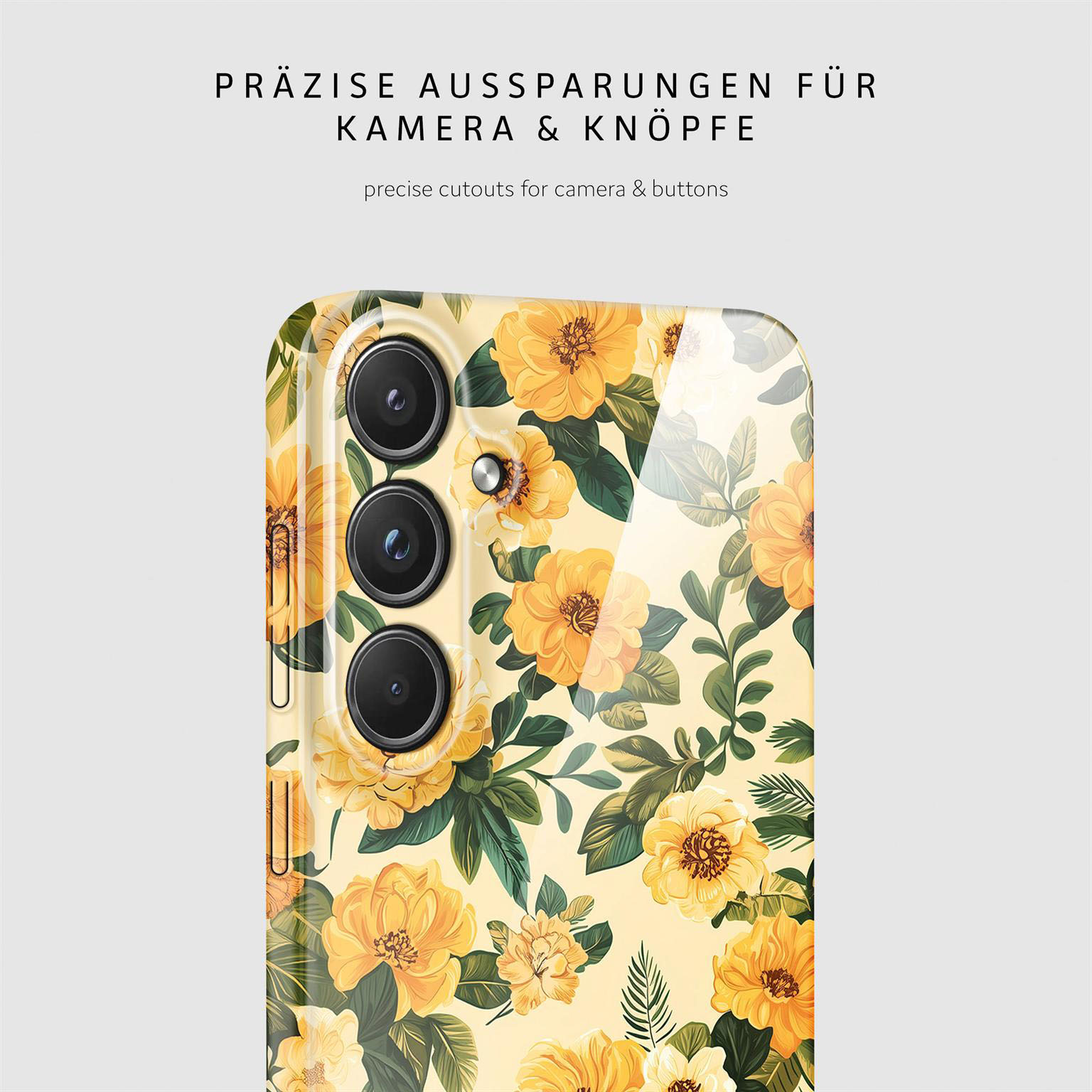 ONEFLOW Flower Cover Samsung Galaxy S20 FE Hülle mit Blumen Design – Produktbild 7