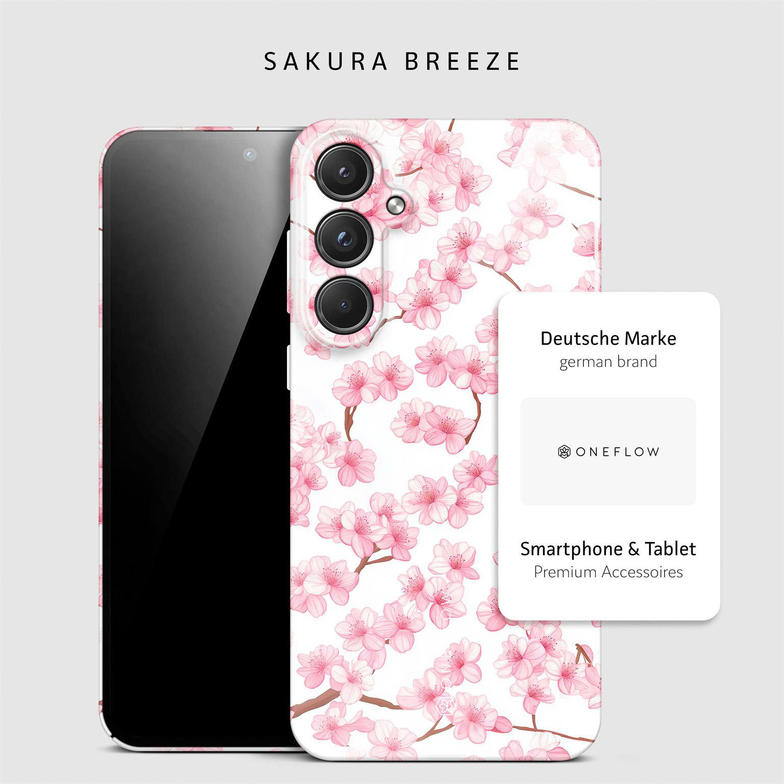 ONEFLOW Flower Cover Samsung Galaxy S20 FE Hülle mit Blumen Design – Produktbild 4