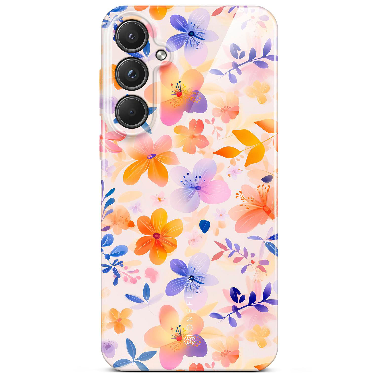 ONEFLOW Flower Cover Samsung Galaxy S20 FE Hülle mit Blumen Design – Produktbild 1