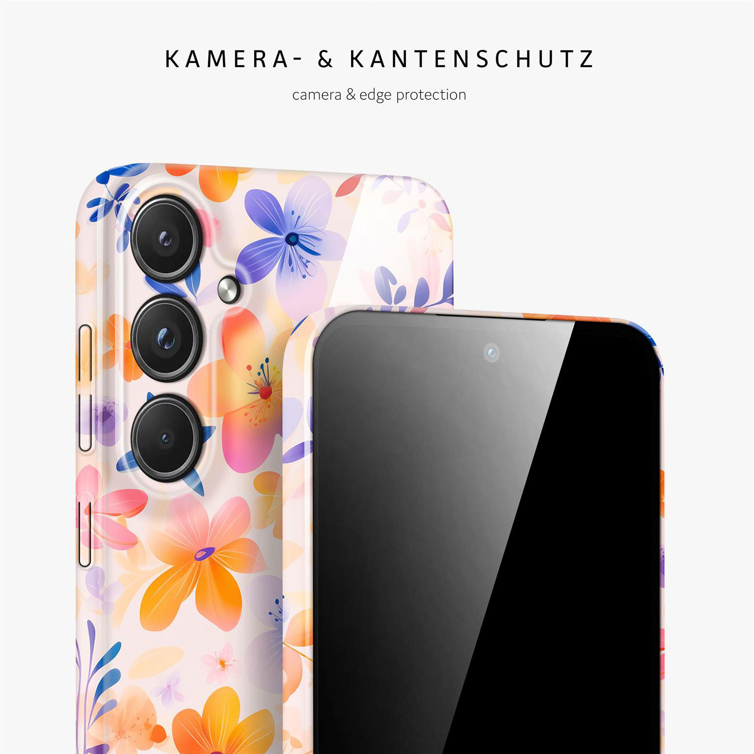 ONEFLOW Flower Cover Samsung Galaxy S20 FE Hülle mit Blumen Design – Produktbild 2