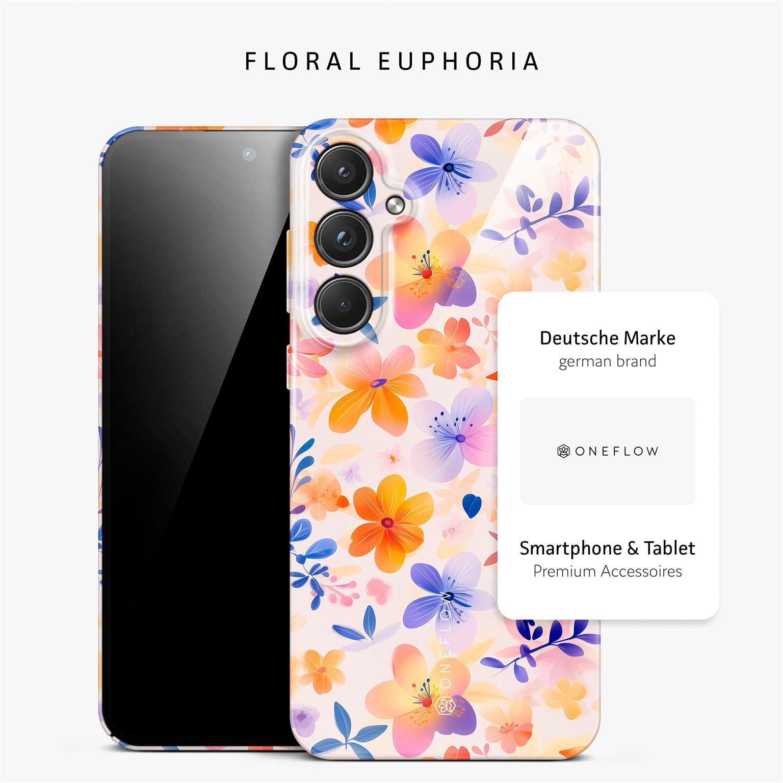 ONEFLOW Flower Cover Samsung Galaxy S20 FE Hülle mit Blumen Design – Produktbild 4