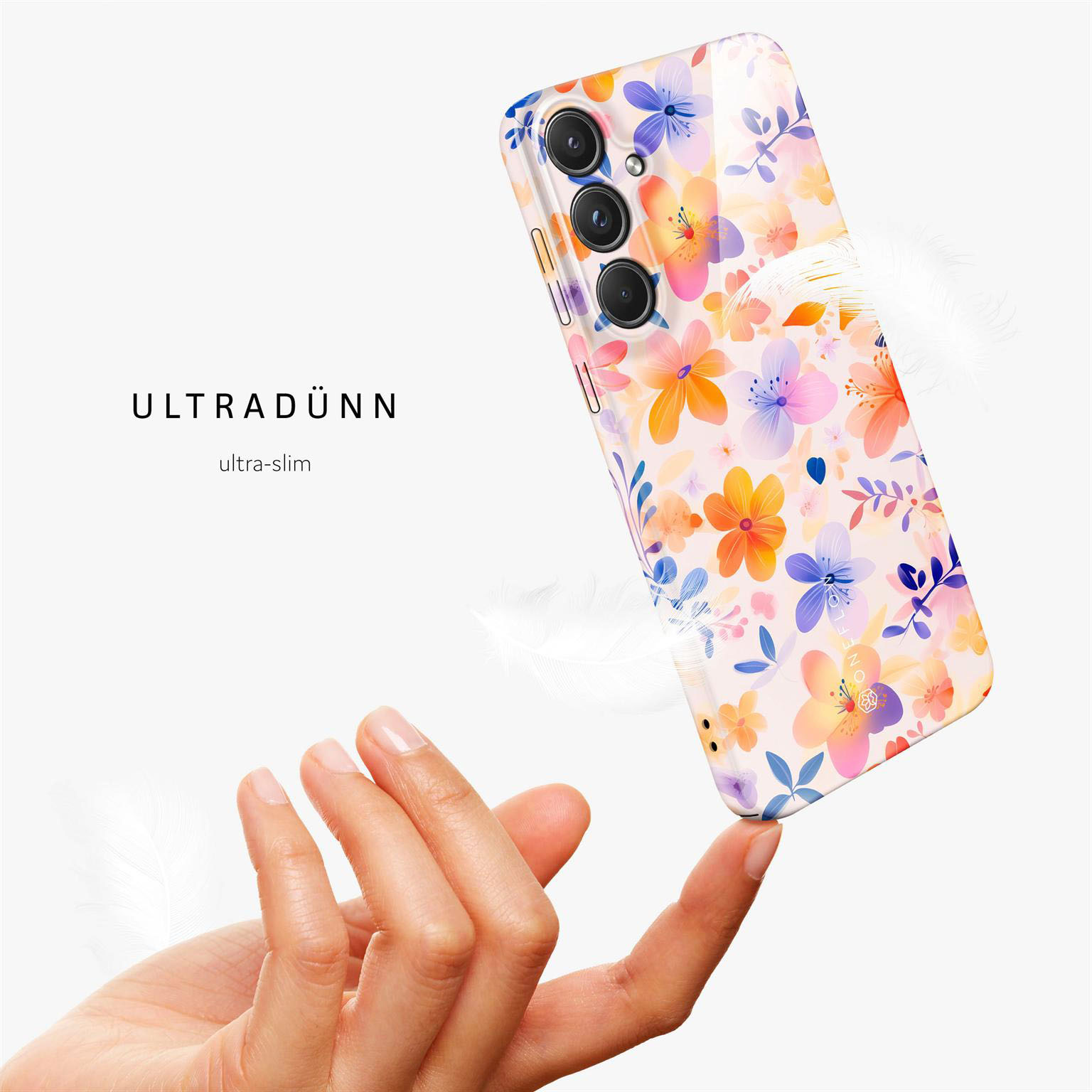 ONEFLOW Flower Cover Samsung Galaxy S20 FE Hülle mit Blumen Design – Produktbild 5