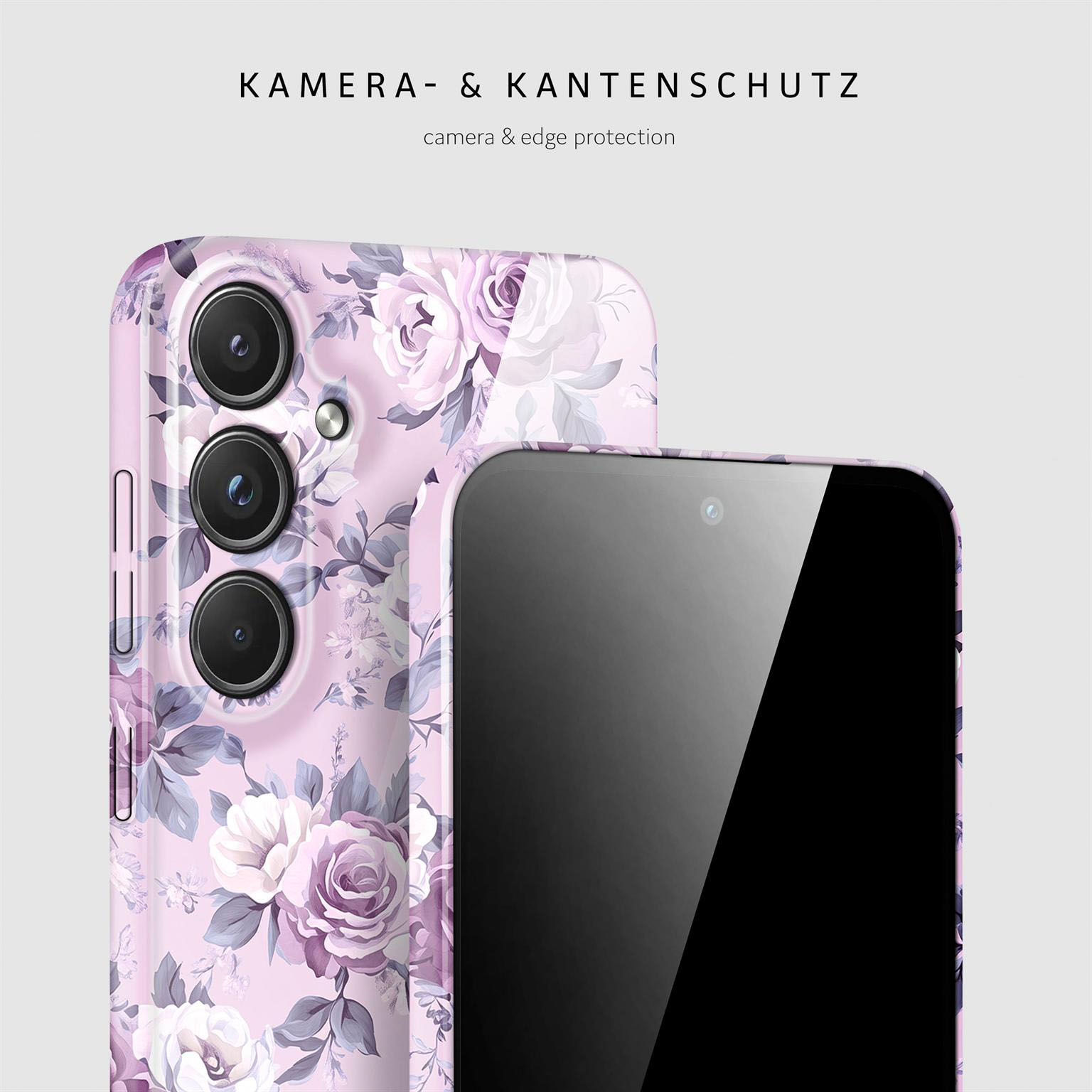 ONEFLOW Flower Cover Samsung Galaxy S20 FE Hülle mit Blumen Design – Produktbild 2