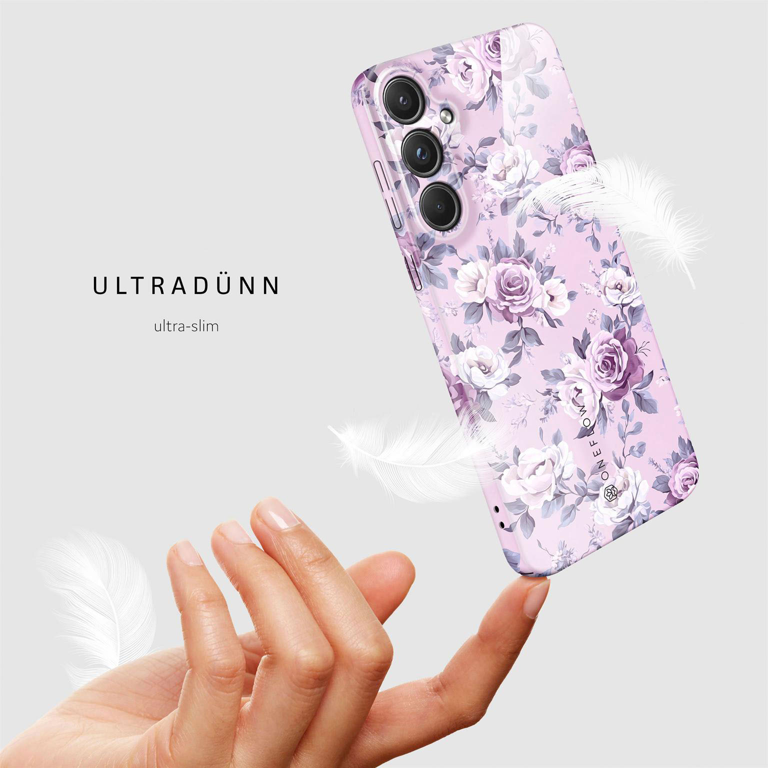 ONEFLOW Flower Cover Samsung Galaxy S20 FE Hülle mit Blumen Design – Produktbild 5