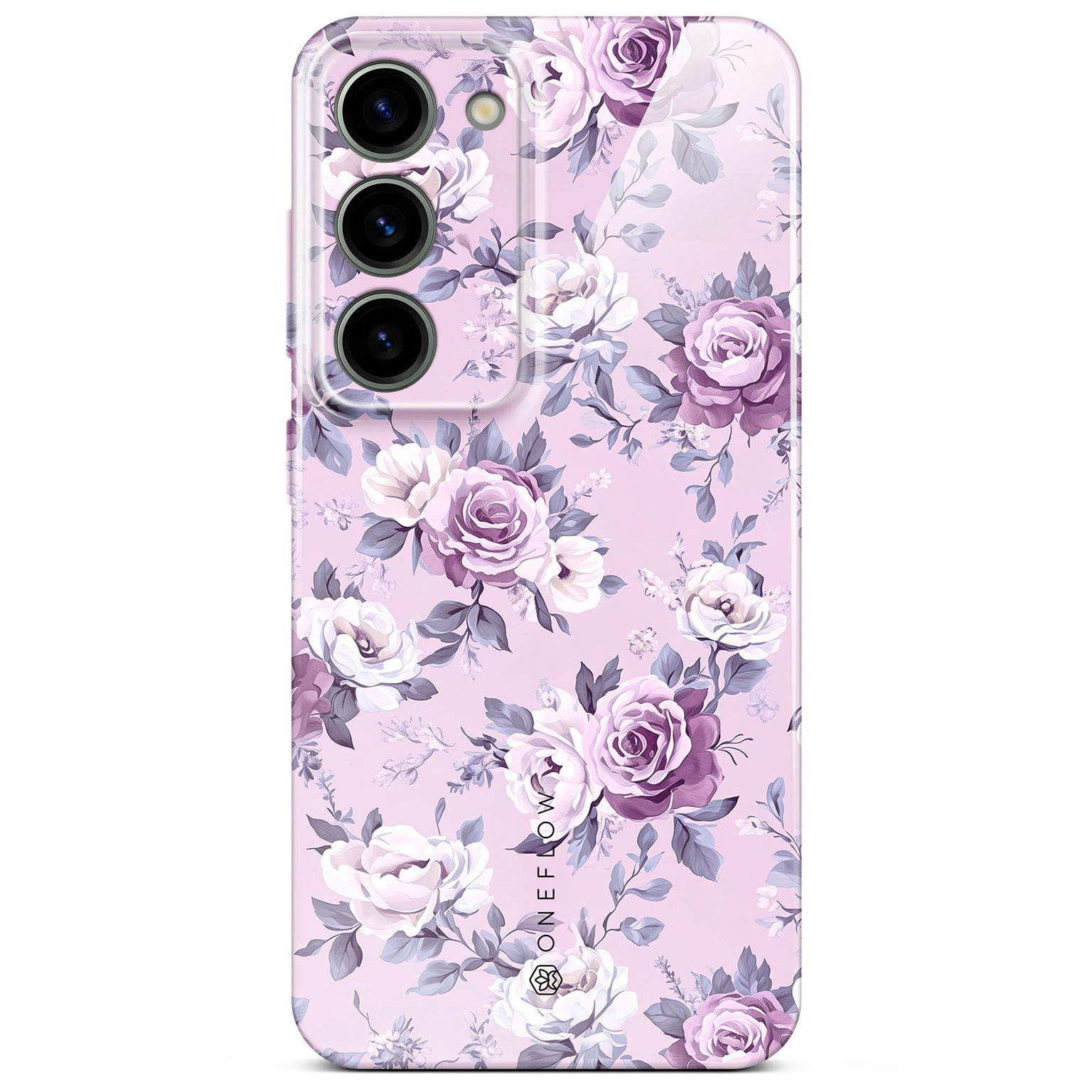 ONEFLOW Flower Cover Samsung Galaxy S23 Hülle mit Blumen Design – Produktbild 1
