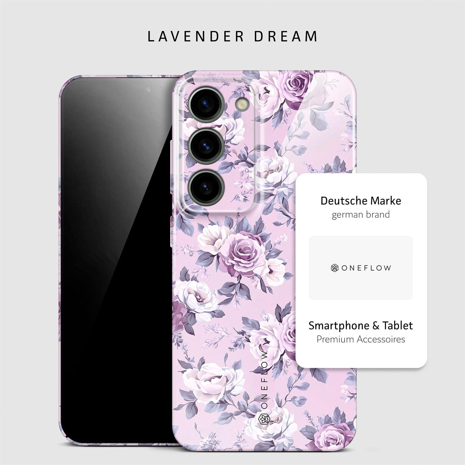 ONEFLOW Flower Cover Samsung Galaxy S23 Hülle mit Blumen Design – Produktbild 4