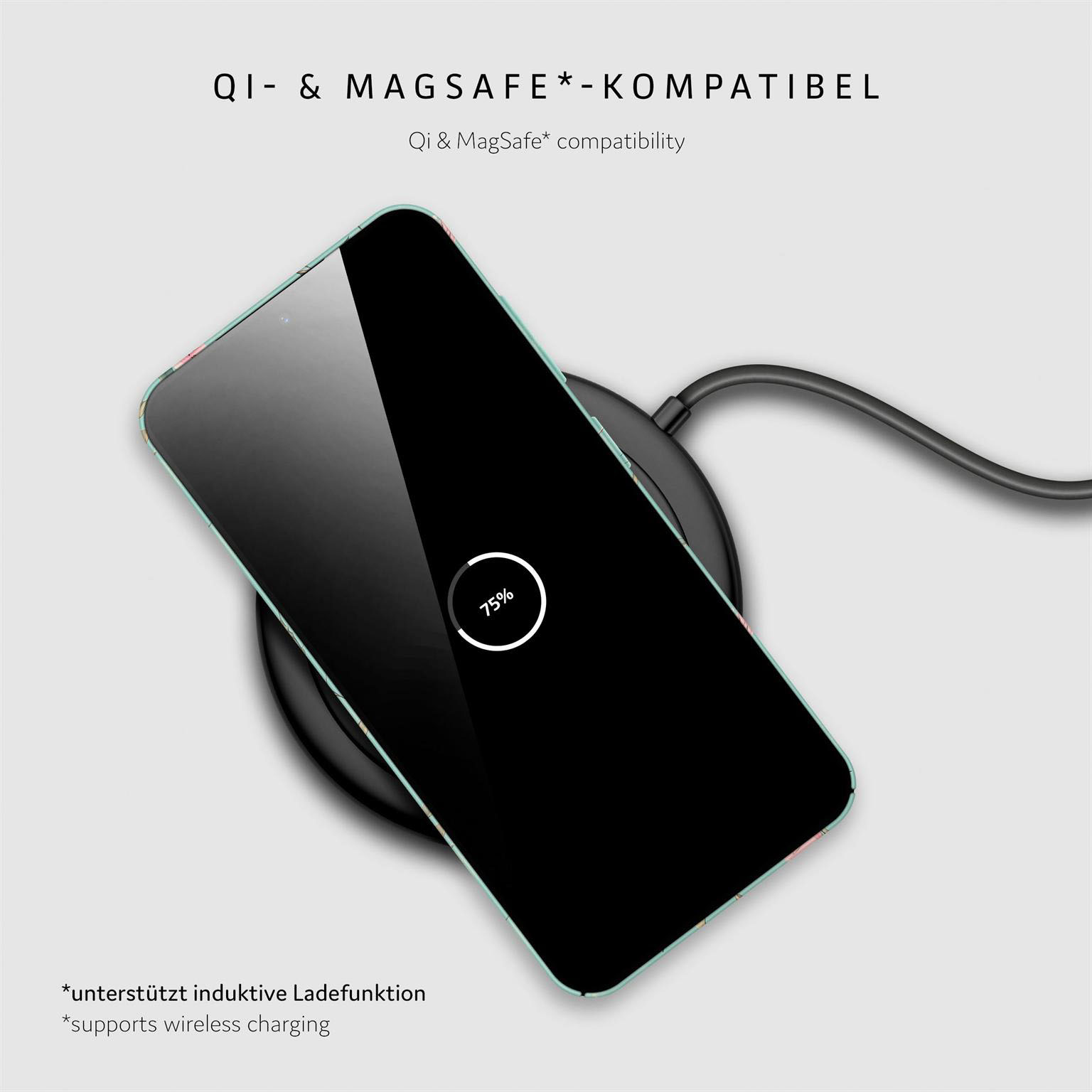 ONEFLOW Flower Cover Samsung Galaxy S23 Hülle mit Blumen Design – Produktbild 6