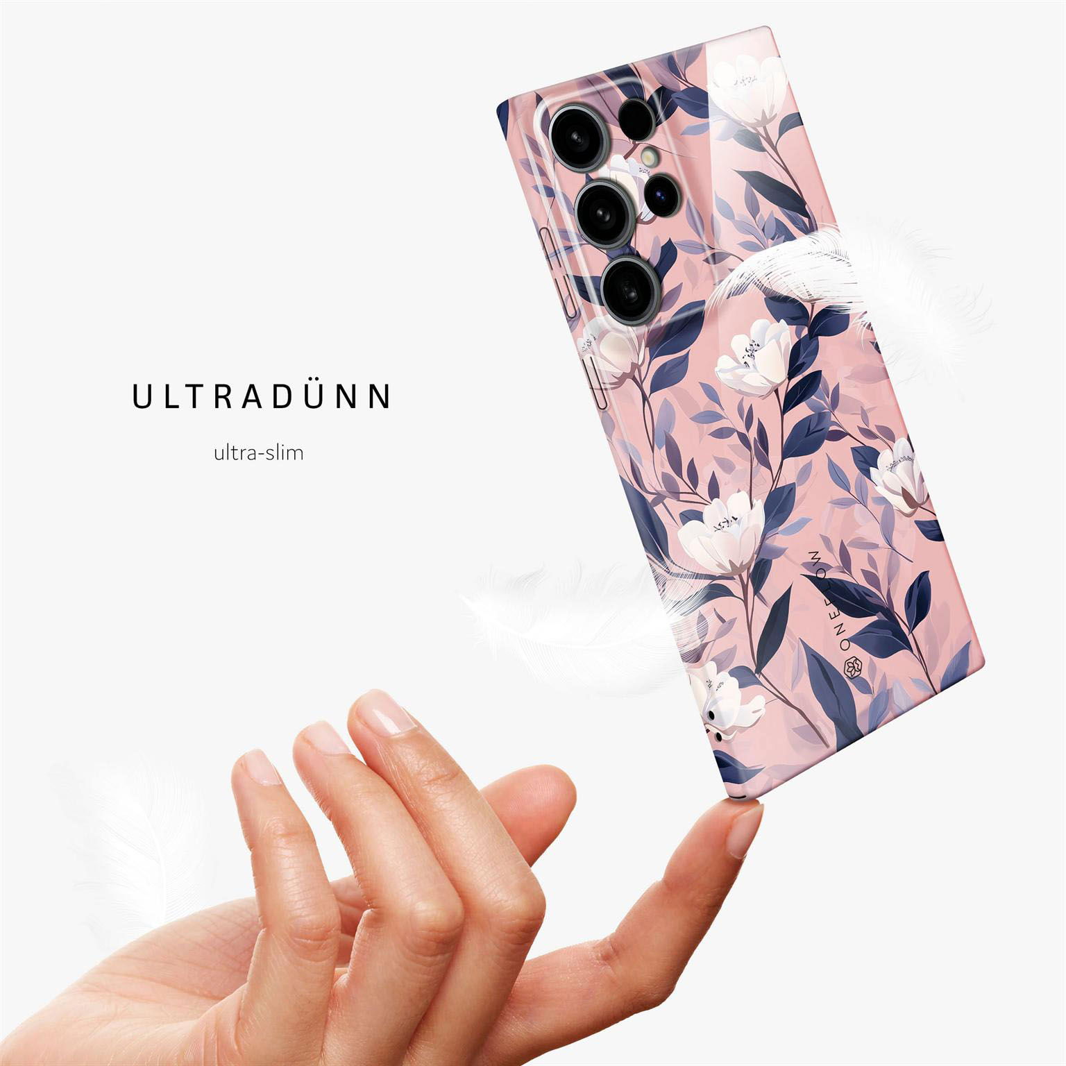 ONEFLOW Flower Cover Samsung Galaxy S24 Ultra Hülle mit Blumen Design – Produktbild 5