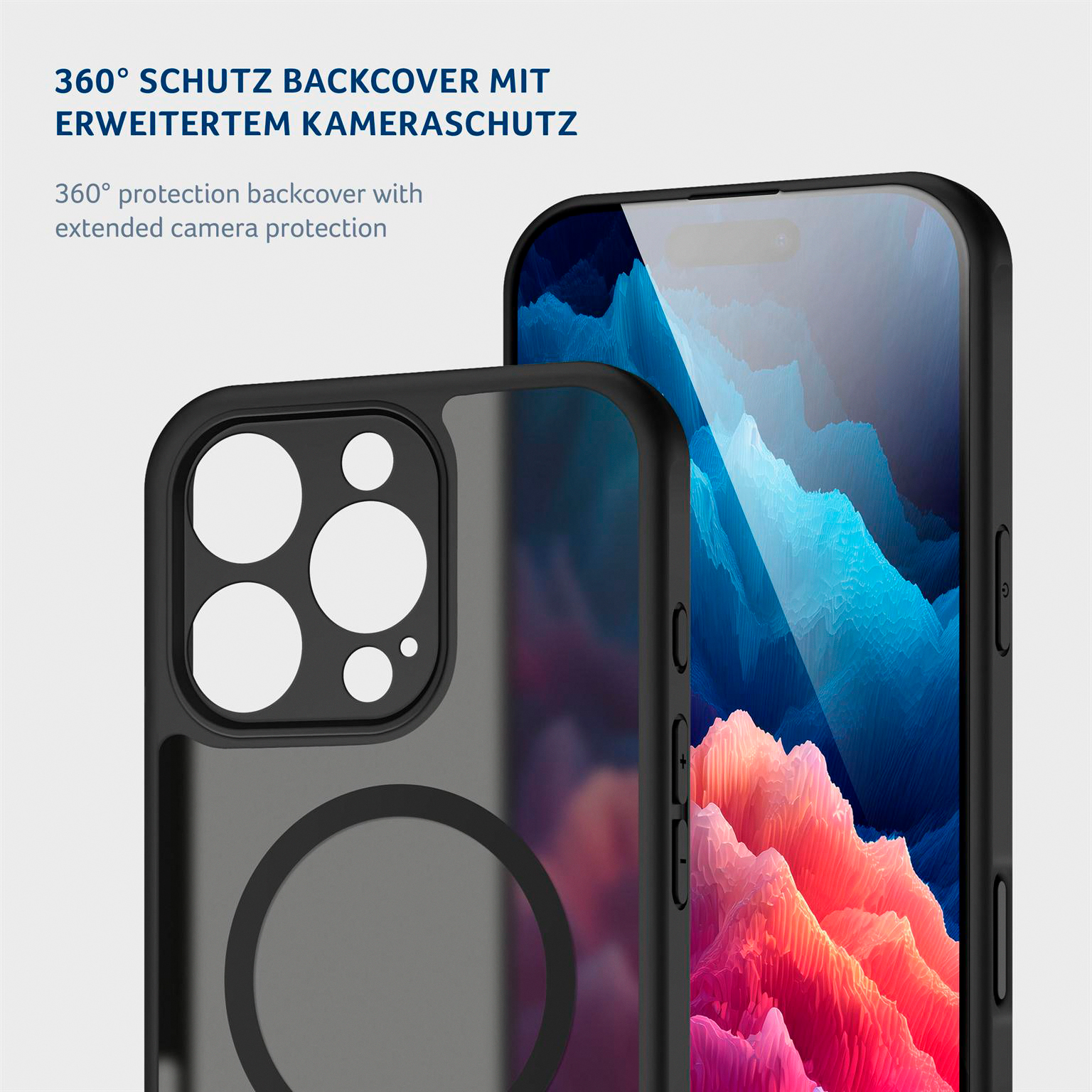 moex Halo Case iPhone 16 Pro MagSafe Bumper Hülle – Produktbild 3