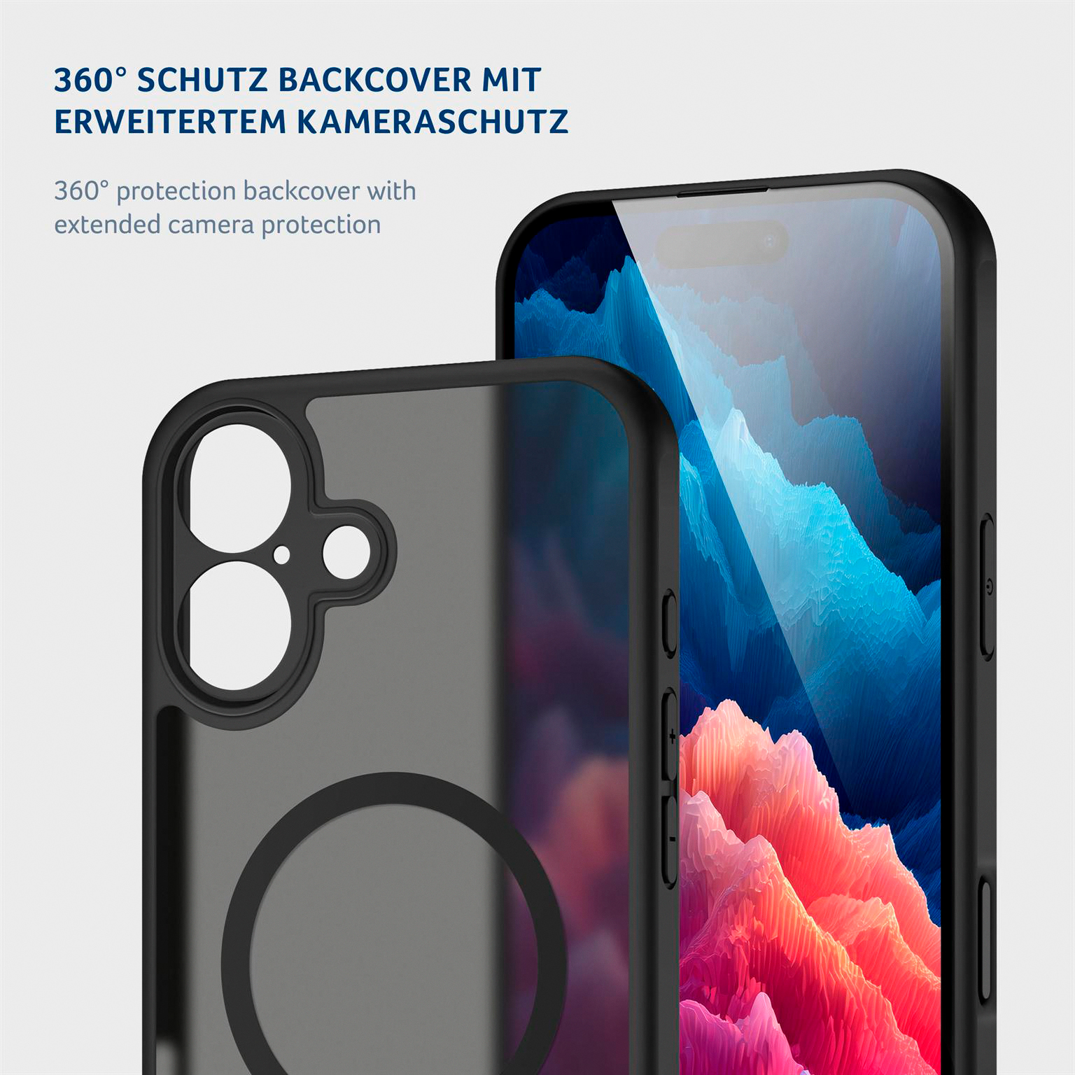 moex Halo Case iPhone 16 MagSafe Bumper Hülle – Produktbild 3