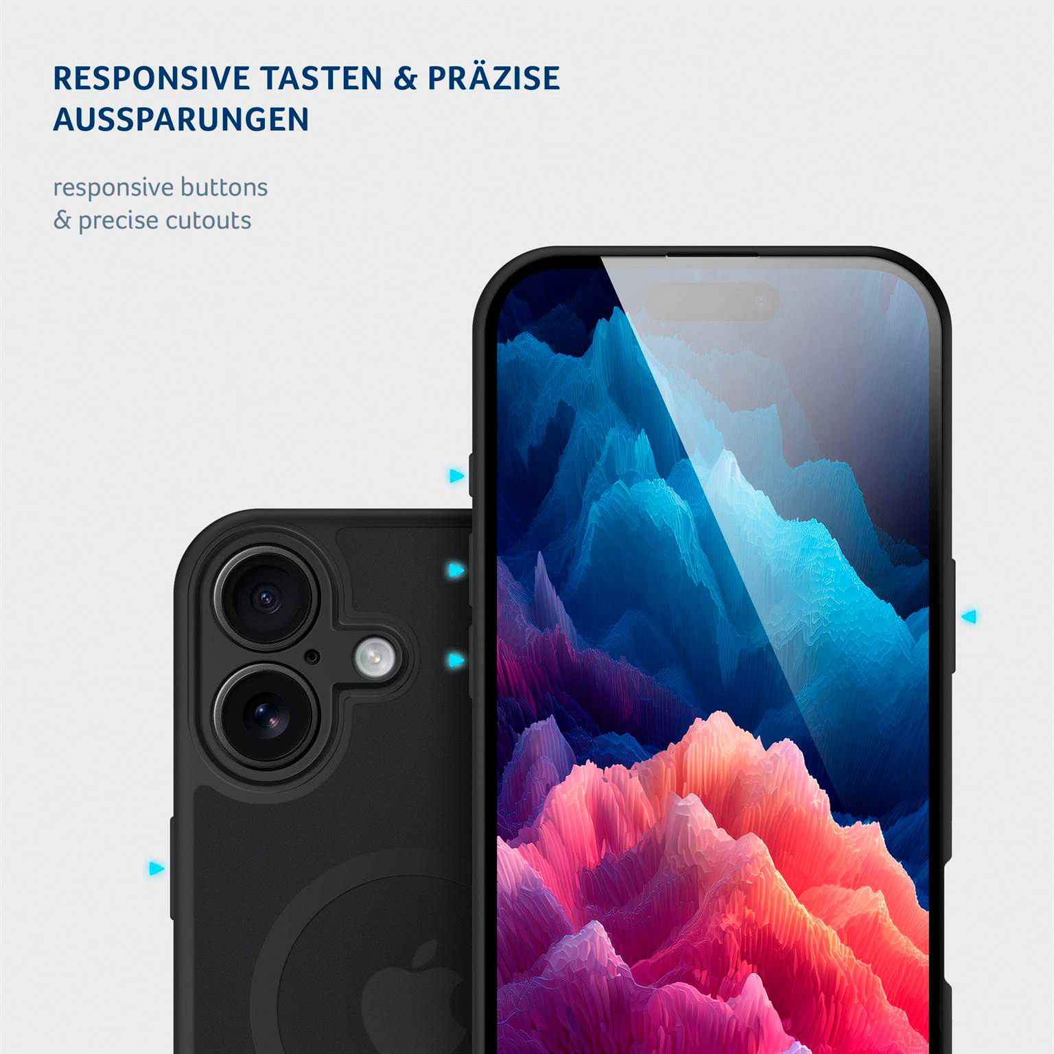 moex Halo Case iPhone 16 MagSafe Bumper Hülle – Produktbild 5