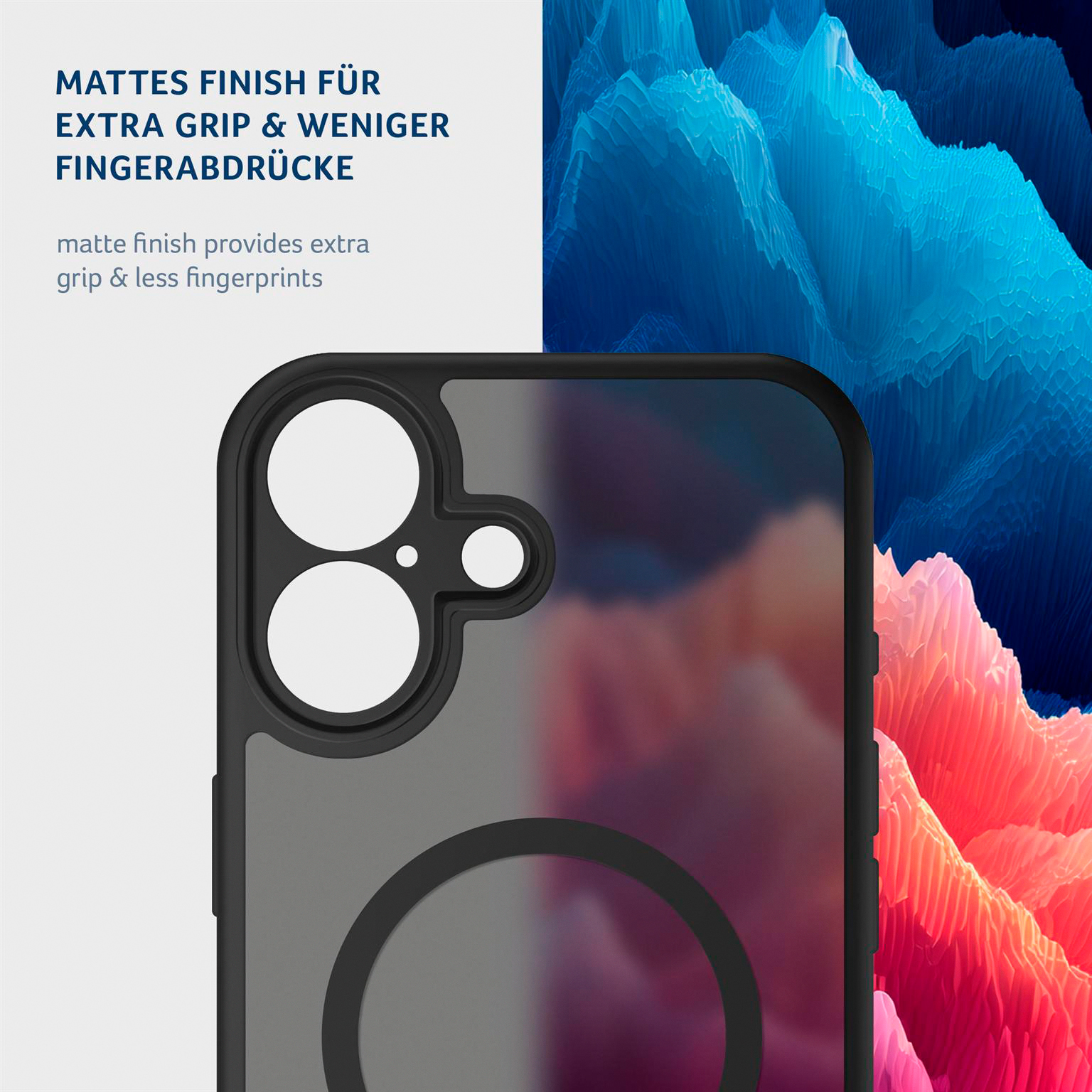 moex Halo Case iPhone 16 MagSafe Bumper Hülle – Produktbild 8