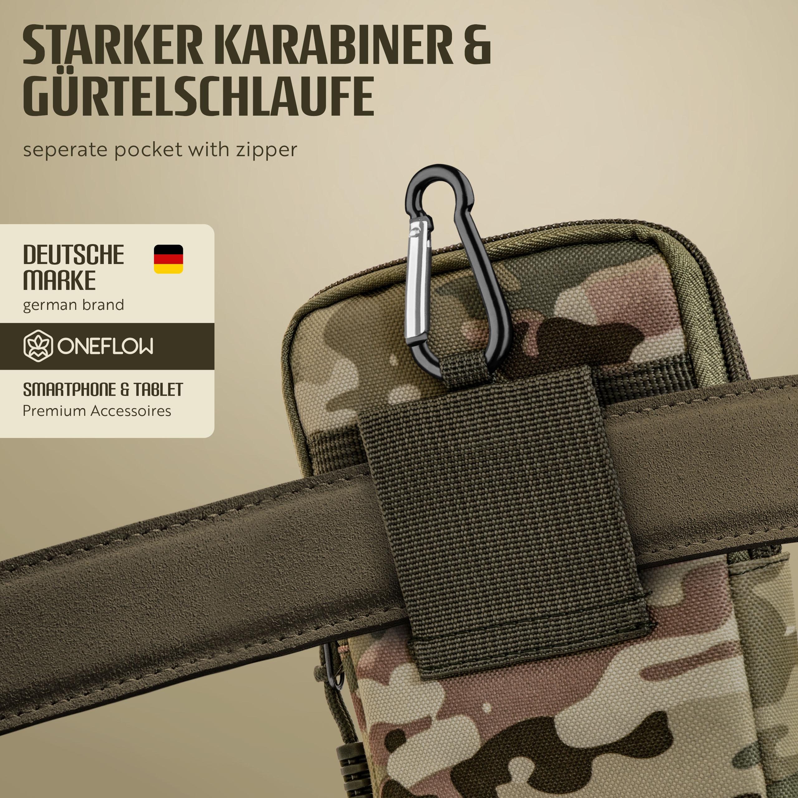 ONEFLOW Survival Case Poco F8 Pro Handytasche Outdoor – Produktbild 5